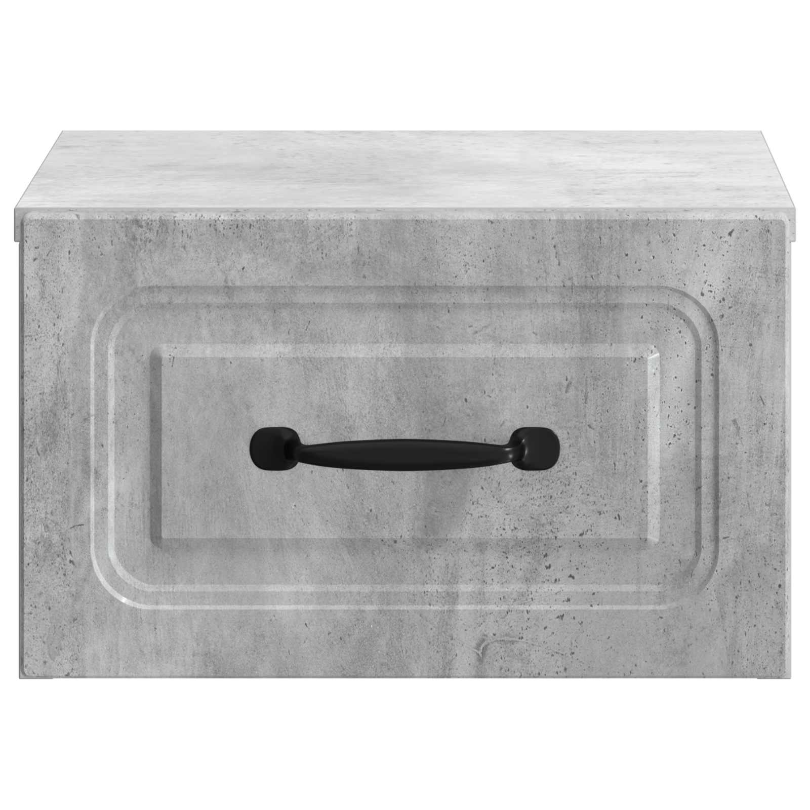 vidaXL Wisząca Szafka Nocna 2 pcs Betonowy szary 34,5 x 33 x 20 cm