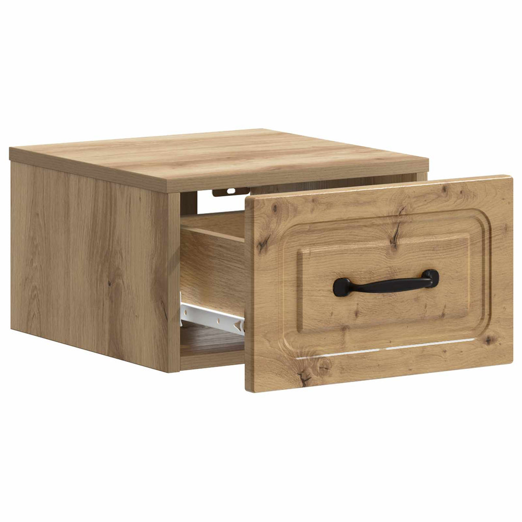 vidaXL Wisząca Szafka Nocna 2 pcs Dąb artisan 34,5 x 33 x 20 cm