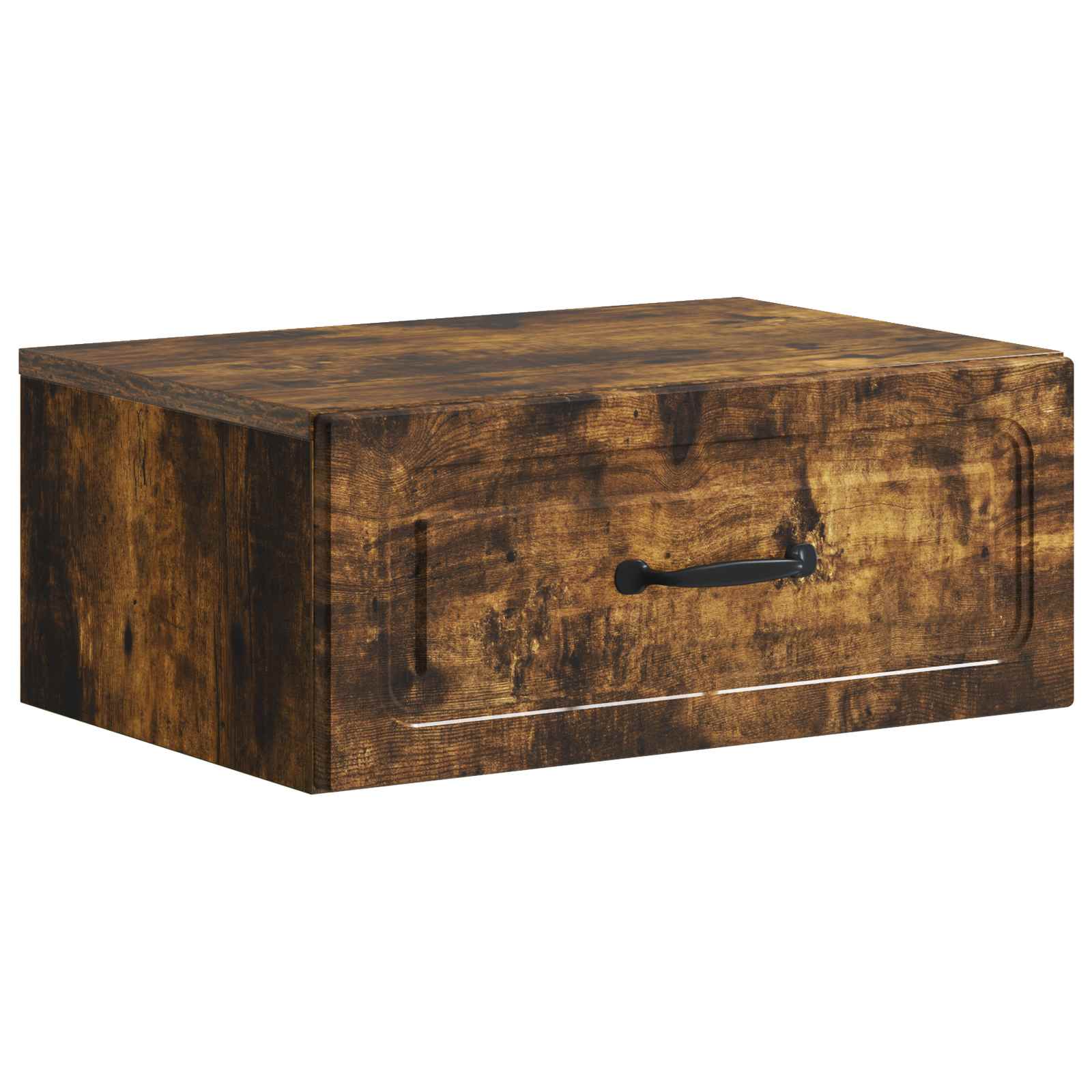 vidaXL Wisząca Szafka Nocna 2 pcs Dąb wędzony 49 x 34,5 x 20 cm