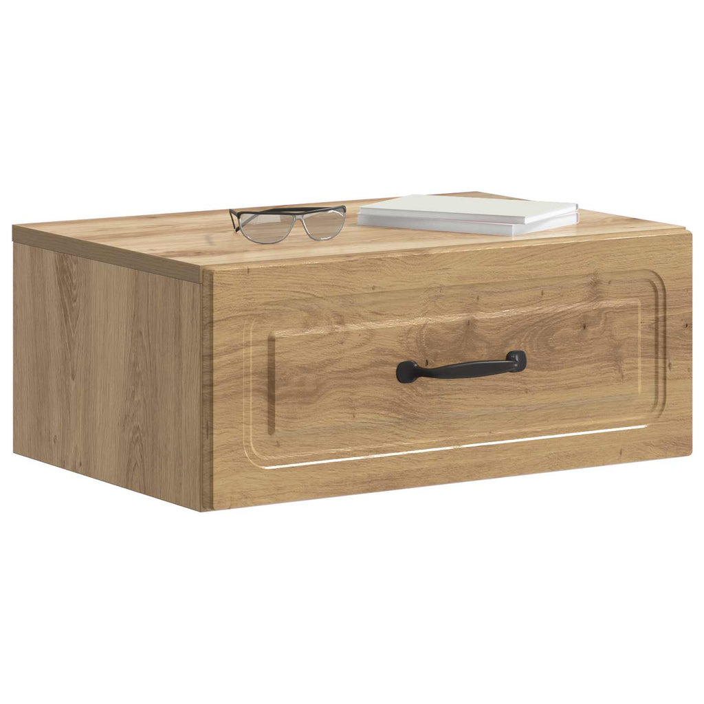 vidaXL Wisząca Szafka Nocna 2 pcs Dąb artisan 49 x 34,5 x 20 cm