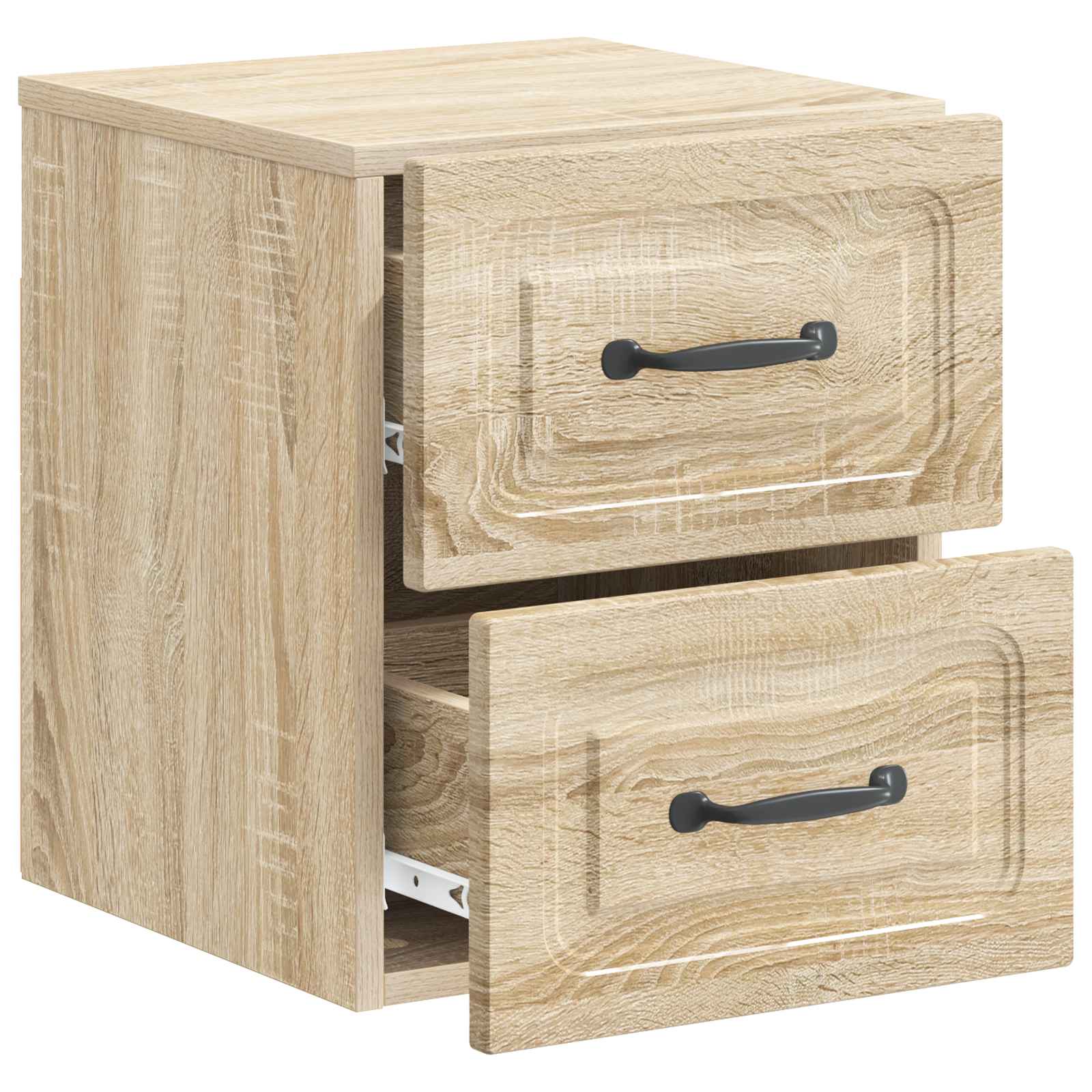 vidaXL Wisząca Szafka Nocna 2 pcs dąb Sonoma 34,5 x 33 x 40 cm