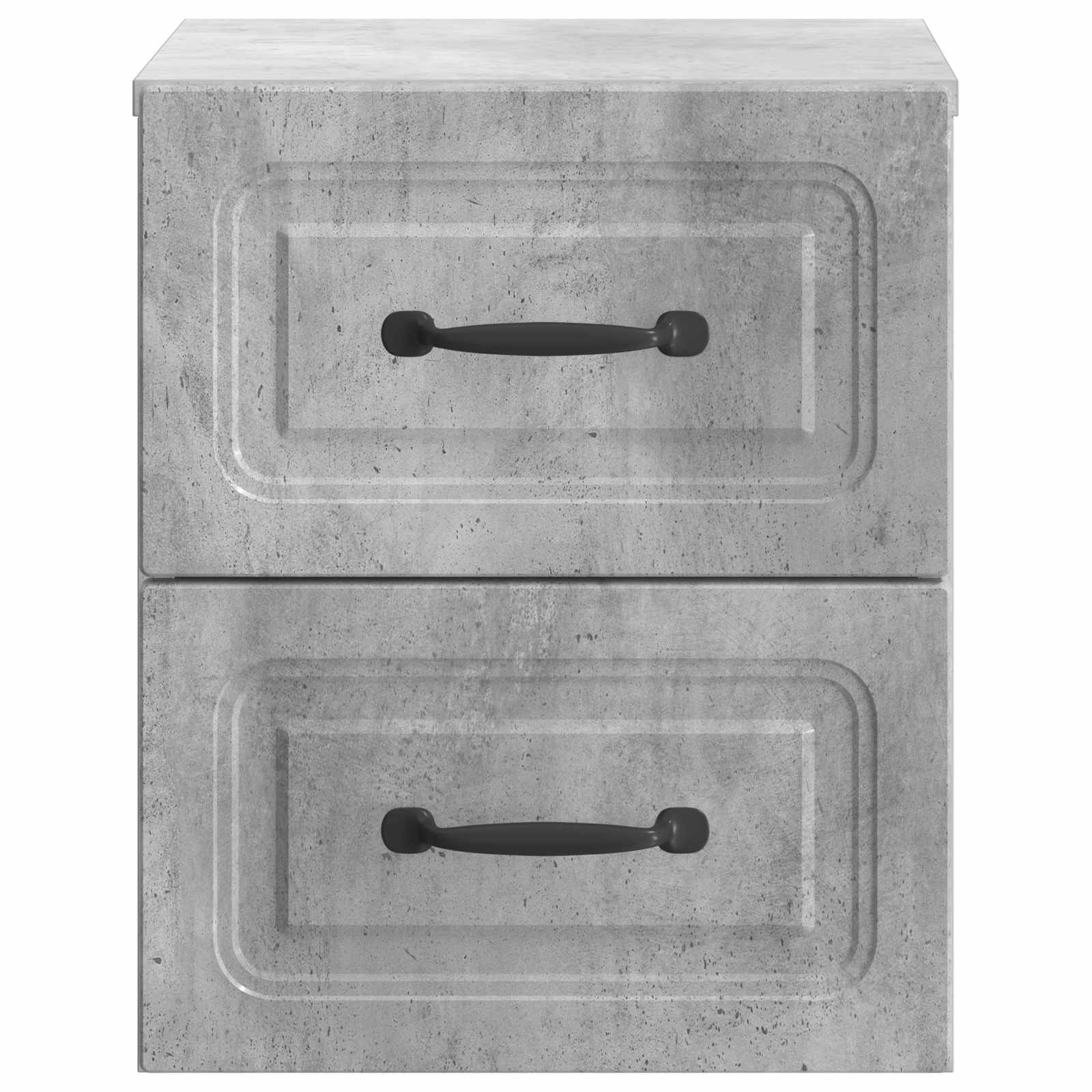 vidaXL Wisząca Szafka Nocna 2 pcs Betonowy szary 34,5 x 33 x 40 cm
