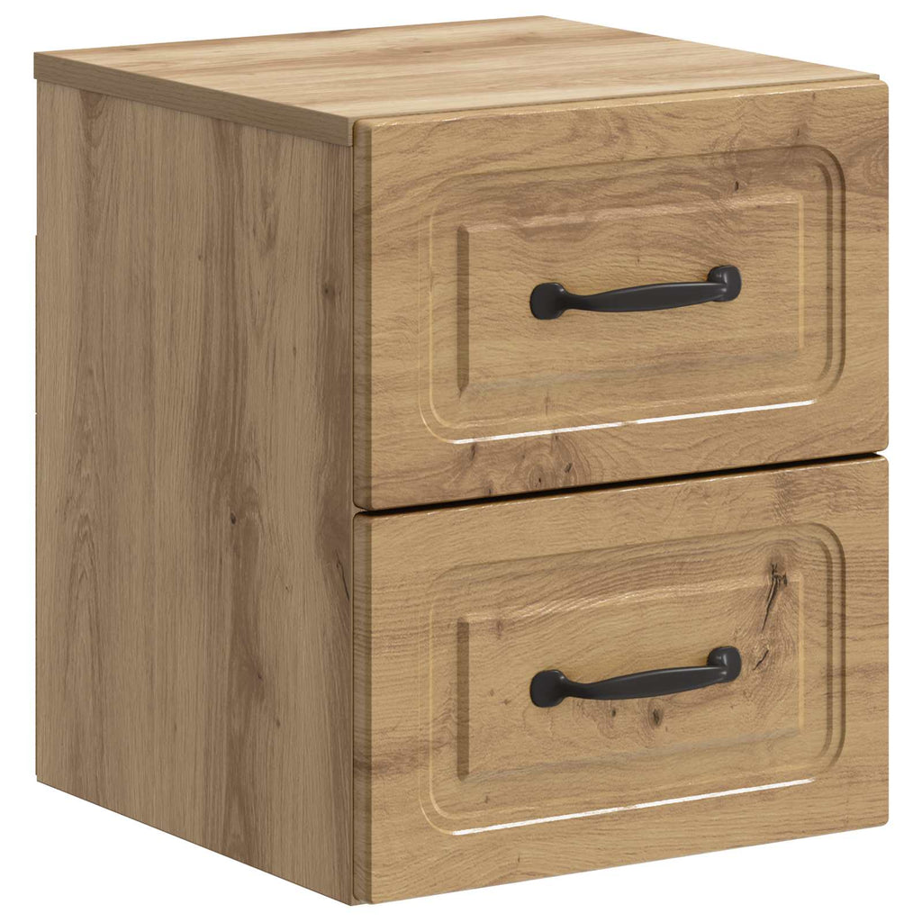 vidaXL Wisząca Szafka Nocna 2 pcs Dąb artisan 34,5 x 33 x 40 cm