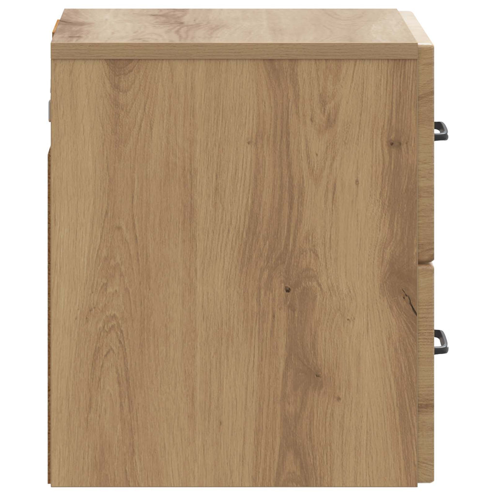 vidaXL Wisząca Szafka Nocna 2 pcs Dąb artisan 34,5 x 33 x 40 cm