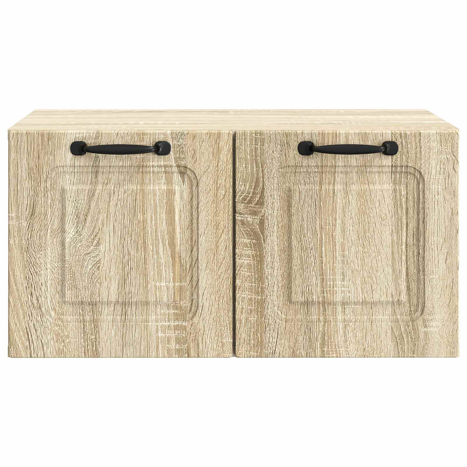 vidaXL Szafka RTV montowana na ścianie dąb Sonoma 59,5 x 41 x 30 cm