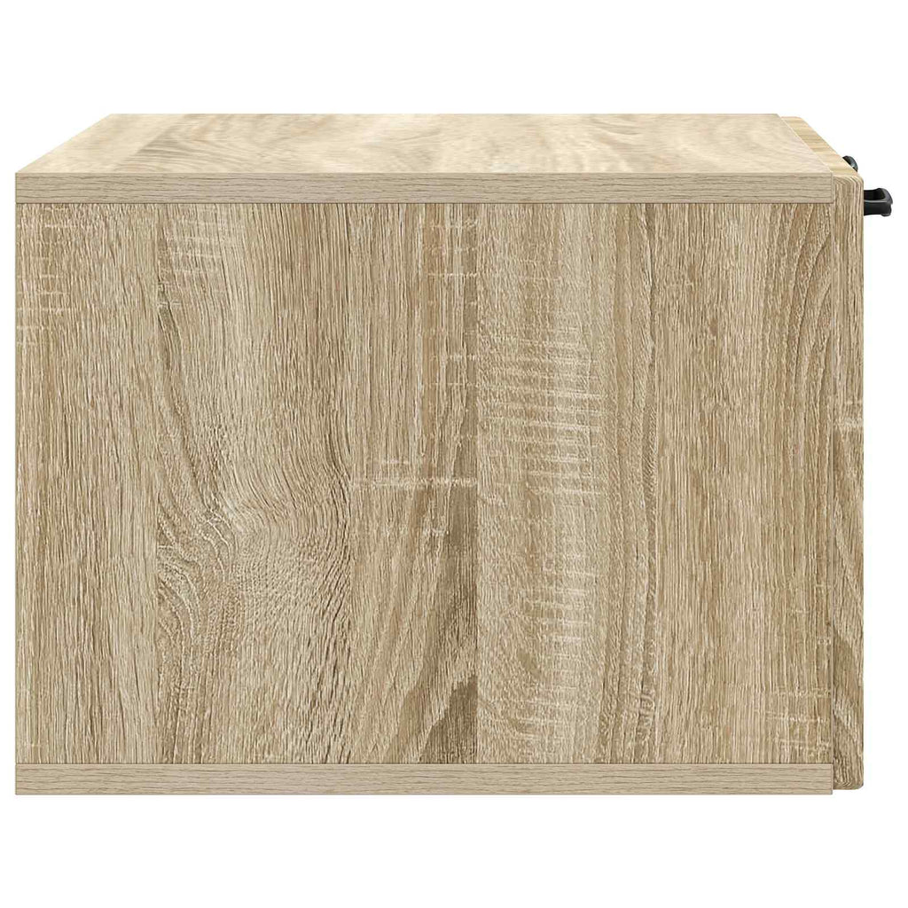 vidaXL Szafka RTV montowana na ścianie dąb Sonoma 59,5 x 41 x 30 cm