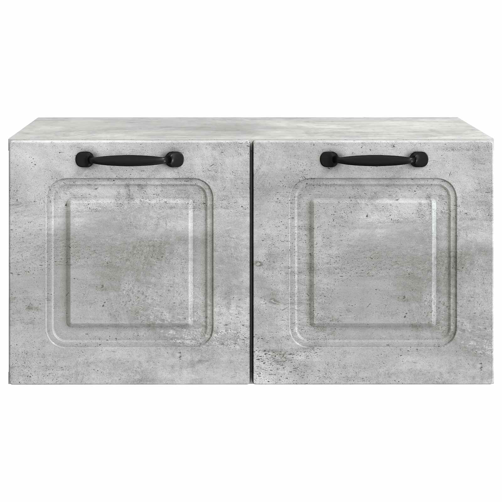 vidaXL Szafka RTV montowana na ścianie Betonowy szary