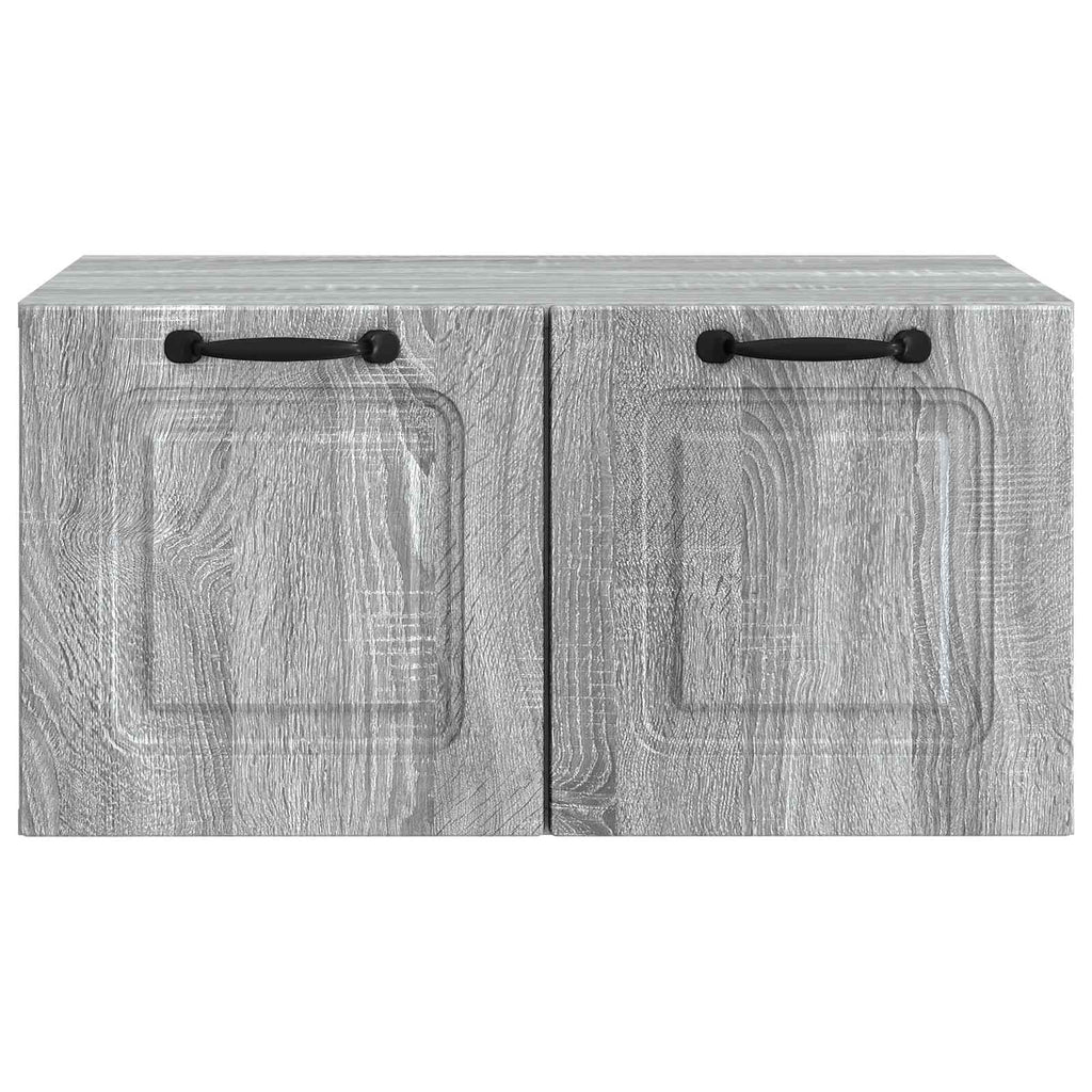 vidaXL Szafka RTV montowana na ścianie Szary Sonoma 59,5 x 41 x 30 cm