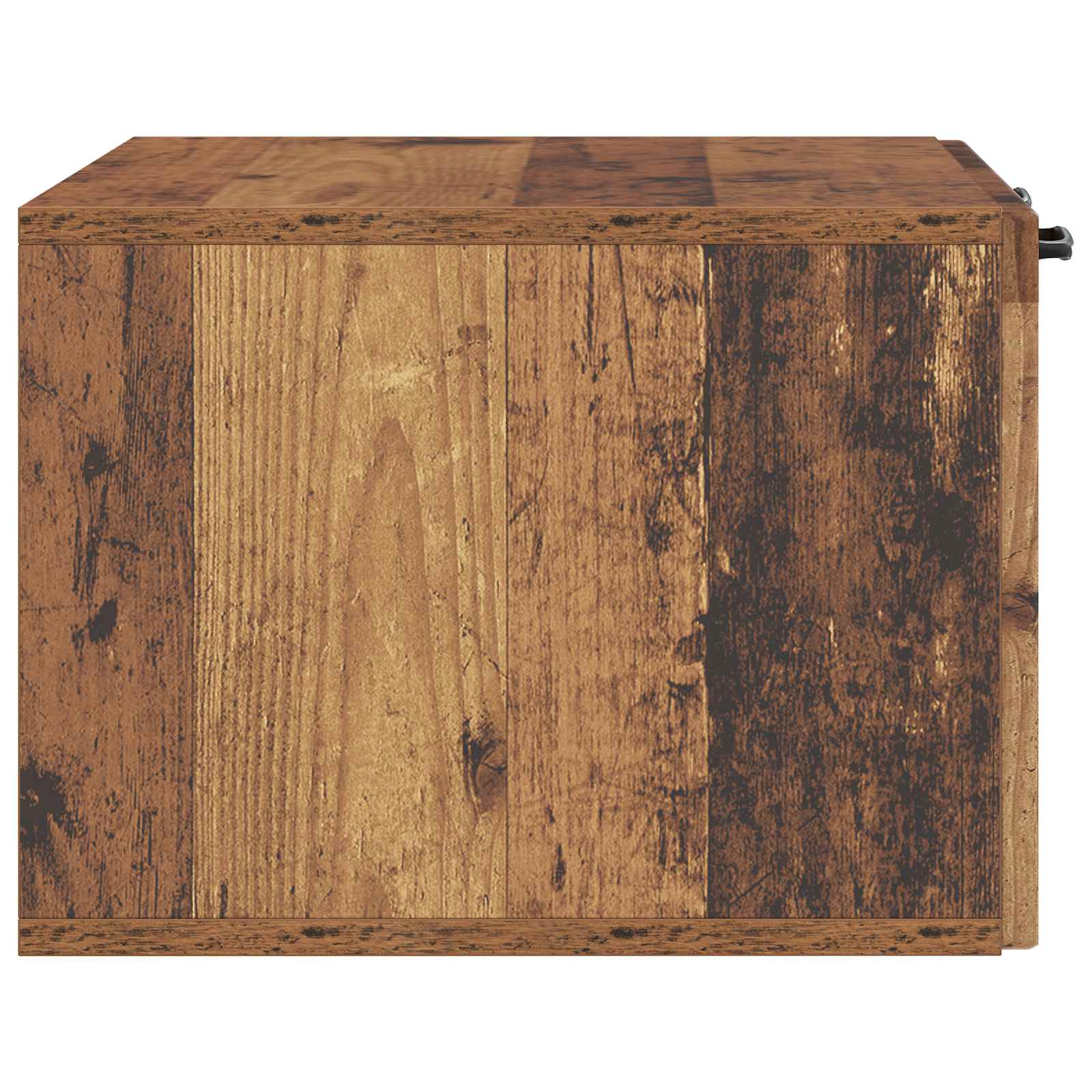 vidaXL Szafka RTV montowana na ścianie Stare drewno 59,5 x 41 x 30 cm