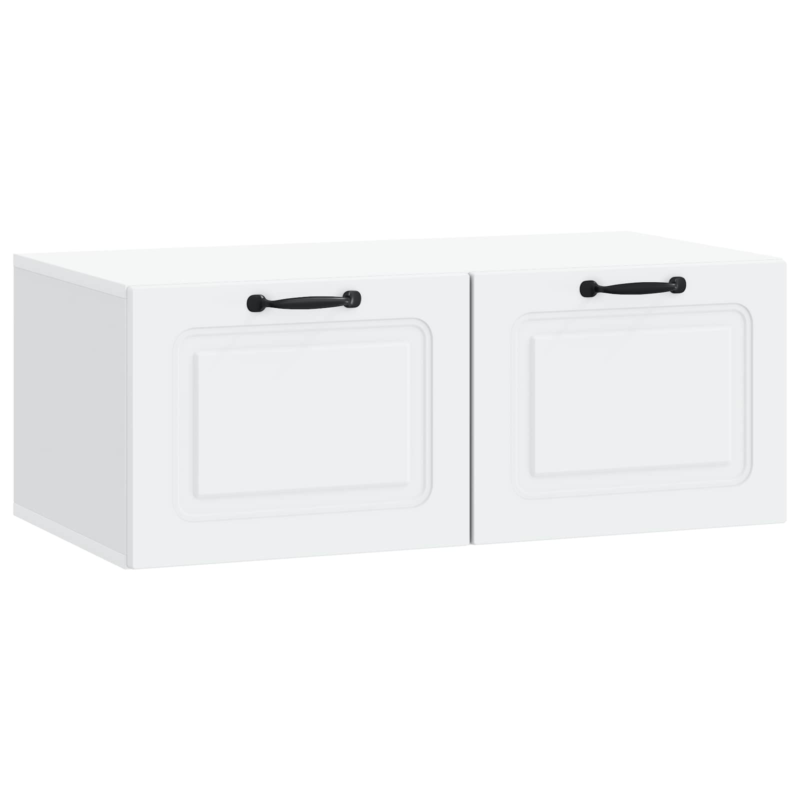 vidaXL Szafka RTV montowana na ścianie Biały 78,5 x 41 x 30 cm