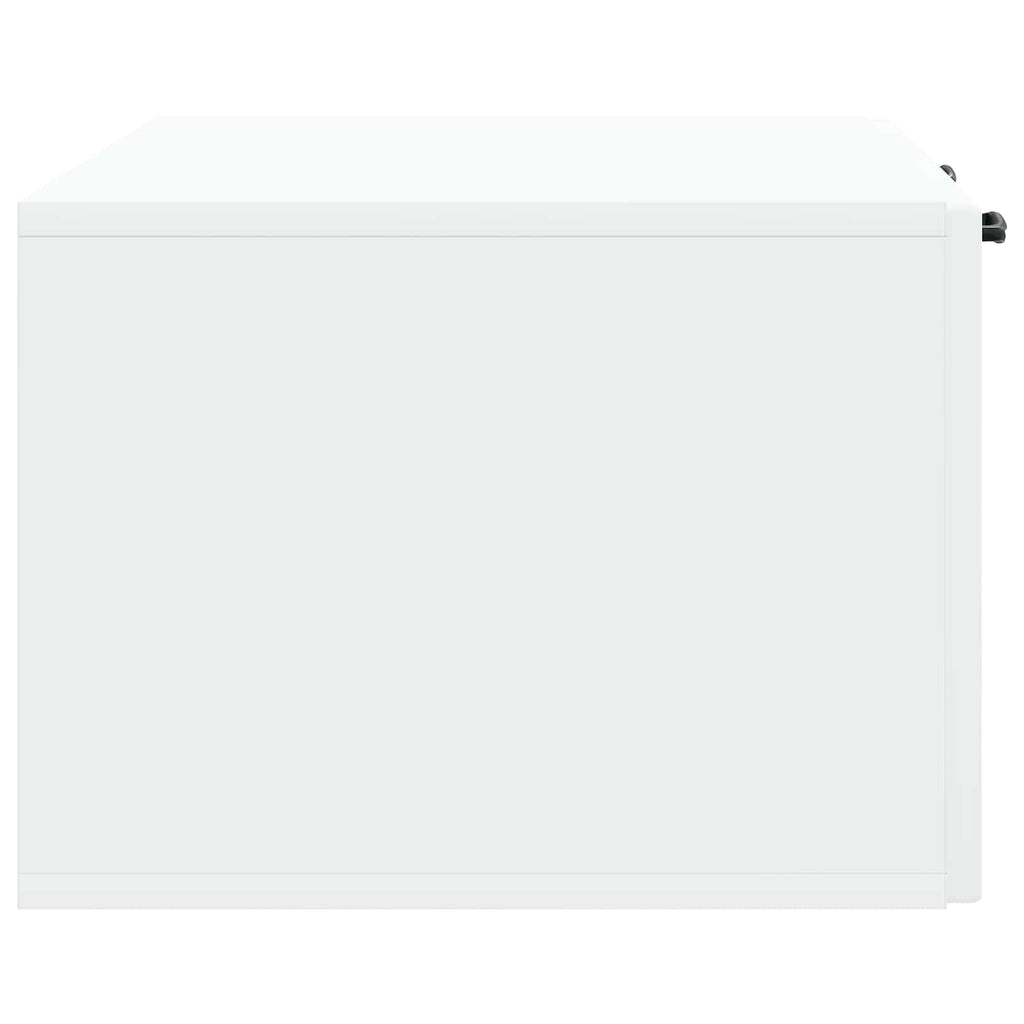 vidaXL Szafka RTV montowana na ścianie Biały 78,5 x 41 x 30 cm