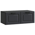vidaXL Szafka RTV montowana na ścianie Czarny 78,5 x 41 x 30 cm