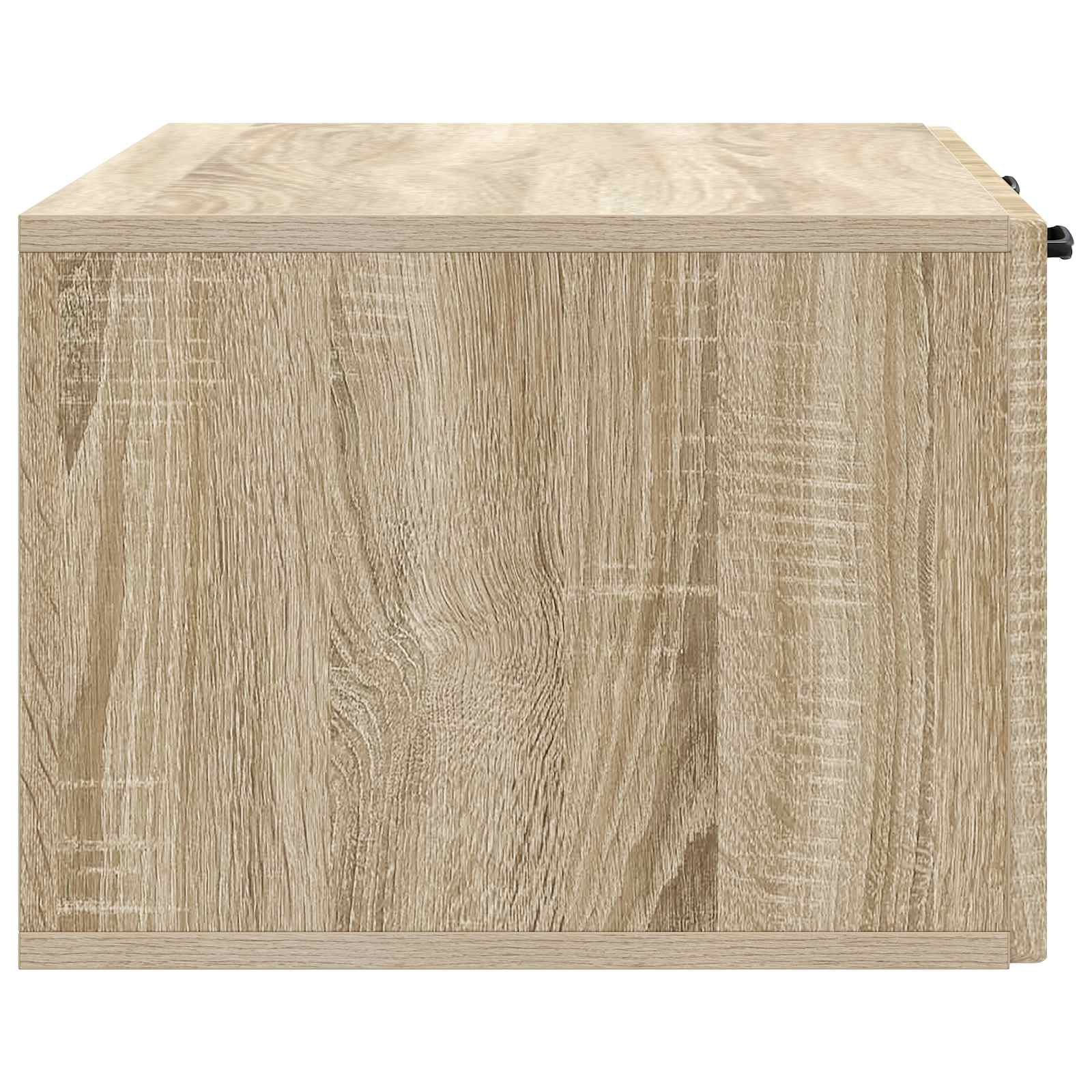 vidaXL Szafka RTV montowana na ścianie dąb Sonoma 78,5 x 41 x 30 cm
