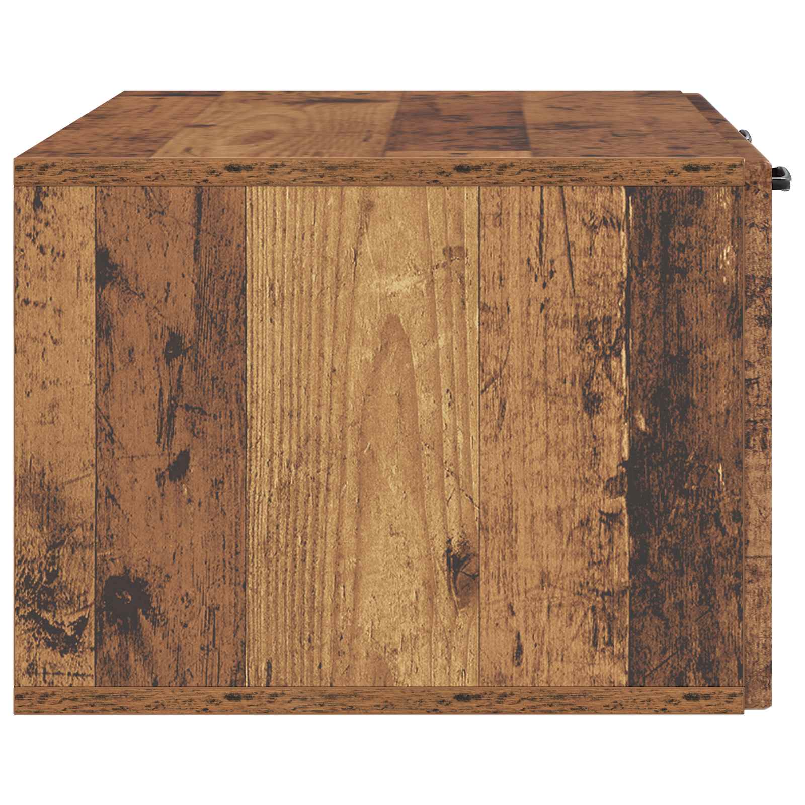 vidaXL Szafka RTV montowana na ścianie Stare drewno 78,5 x 41 x 30 cm