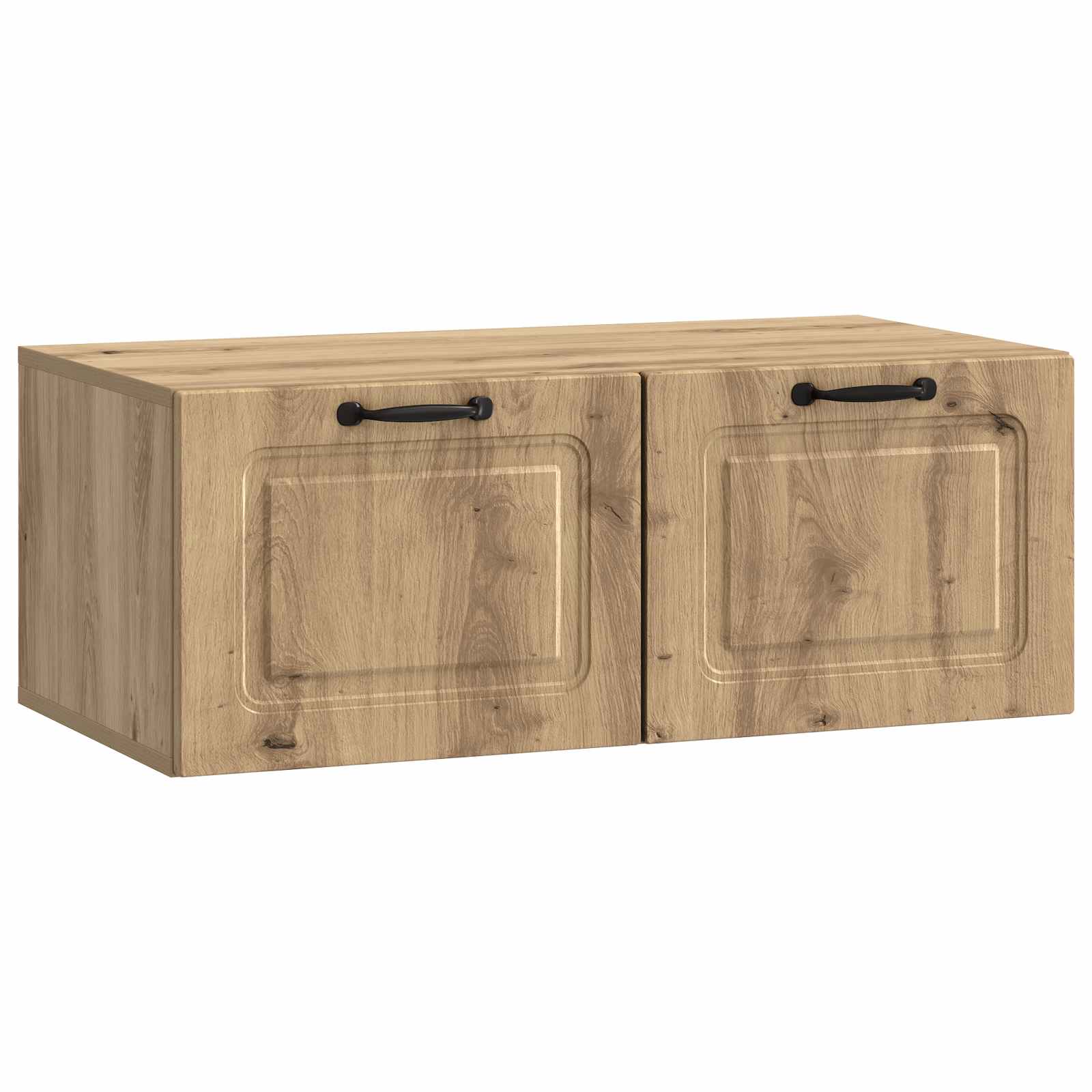 vidaXL Szafka RTV montowana na ścianie Dąb artisan 78,5 x 41 x 30 cm