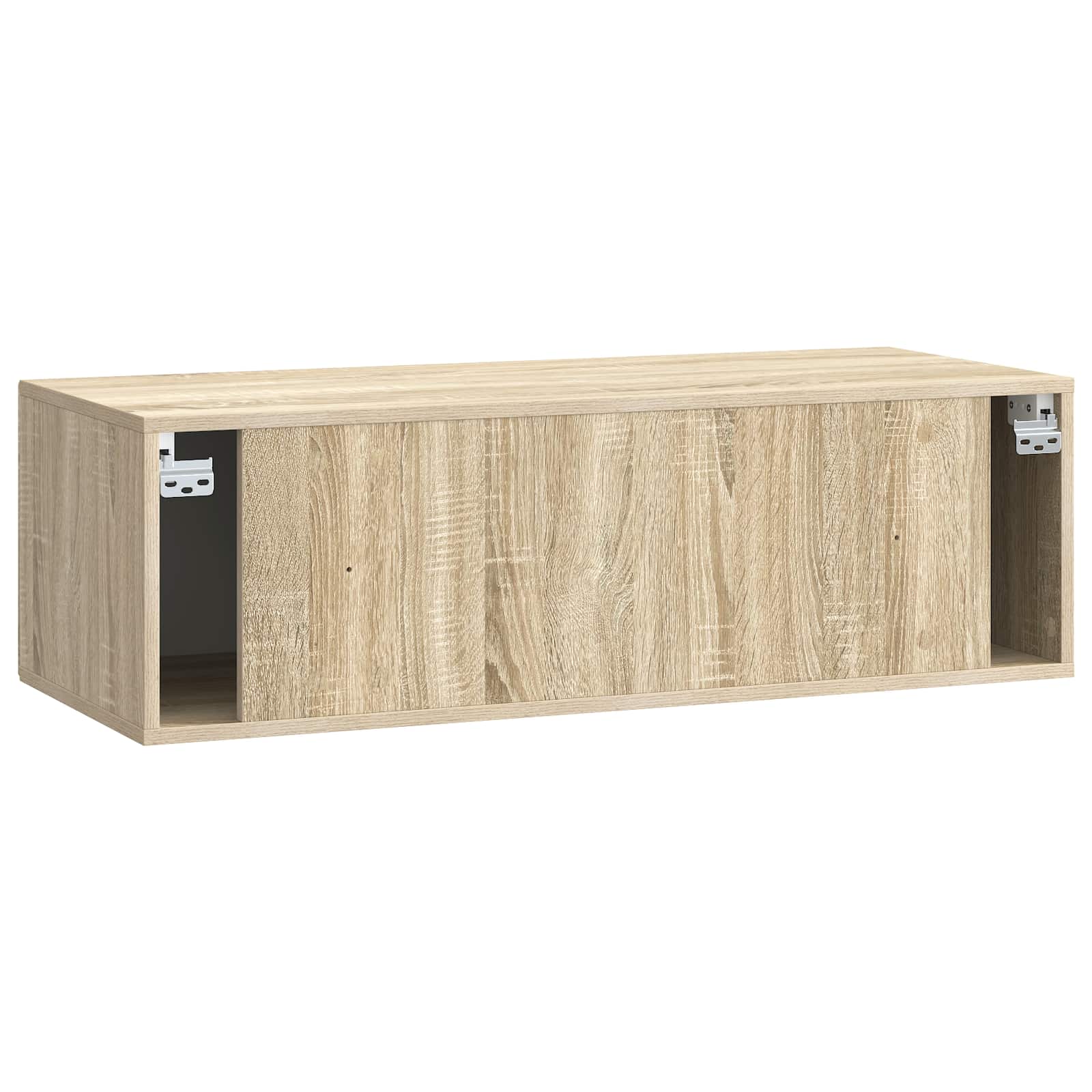 vidaXL Szafka RTV montowana na ścianie dąb Sonoma 98 x 41 x 30 cm