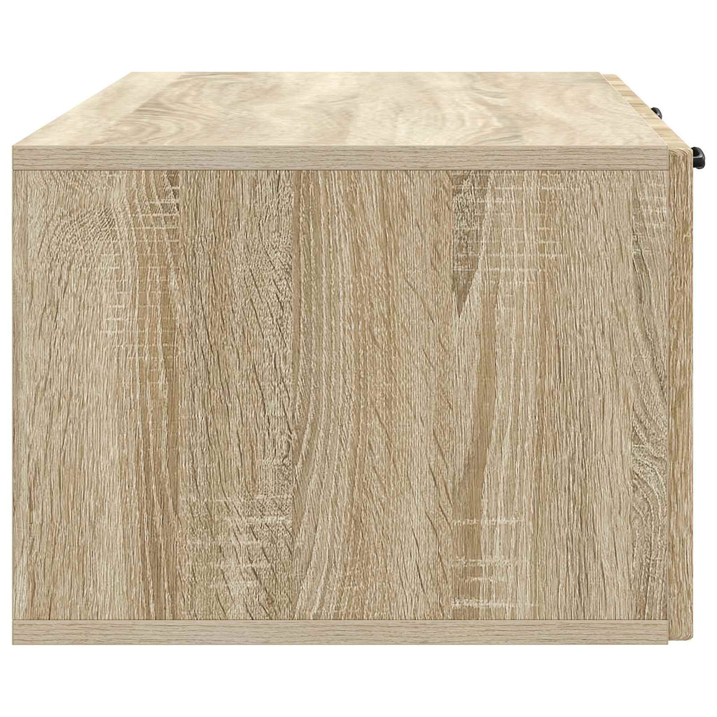 vidaXL Szafka RTV montowana na ścianie dąb Sonoma 98 x 41 x 30 cm
