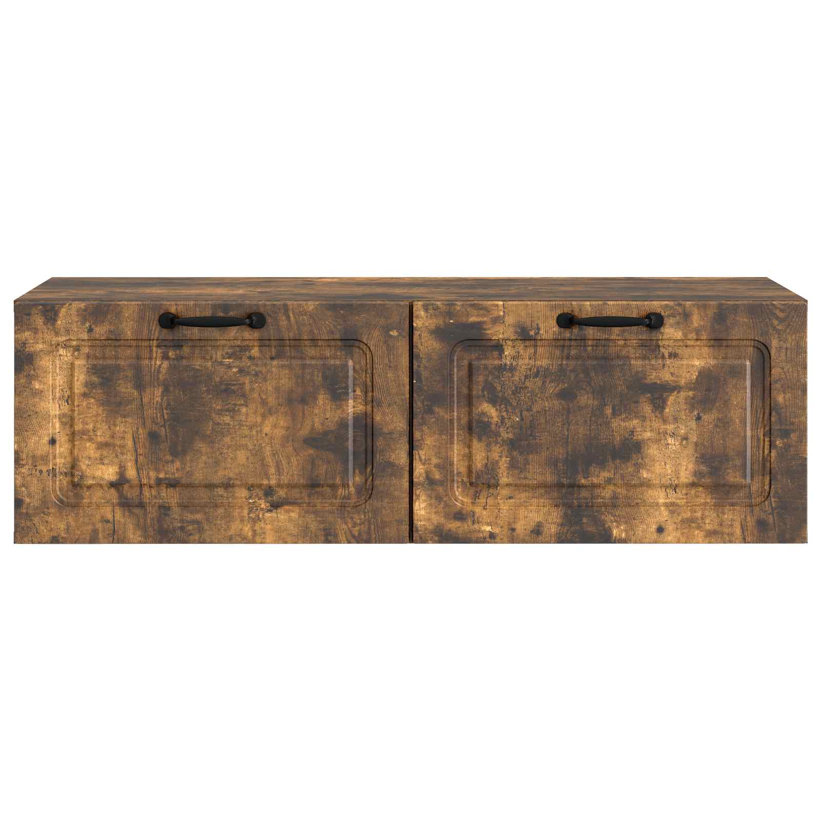 vidaXL Szafka RTV montowana na ścianie Dąb wędzony 98 x 41 x 30 cm