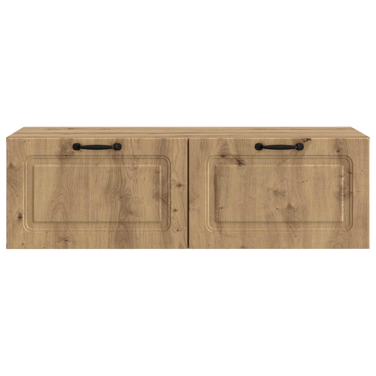vidaXL Szafka RTV montowana na ścianie Dąb artisan 98 x 41 x 30 cm