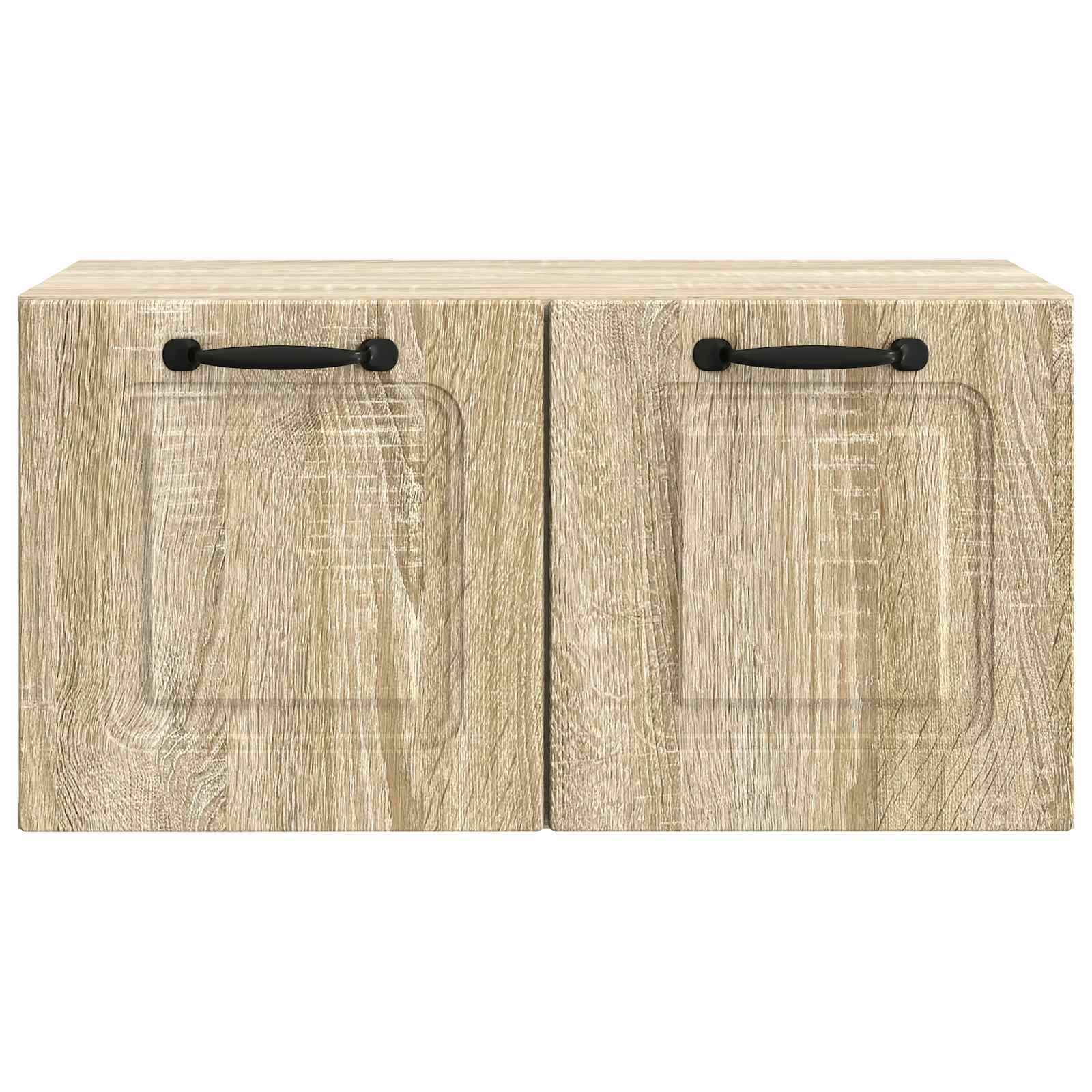 vidaXL Szafka RTV montowana na ścianie dąb Sonoma 59,5 x 31 x 30 cm