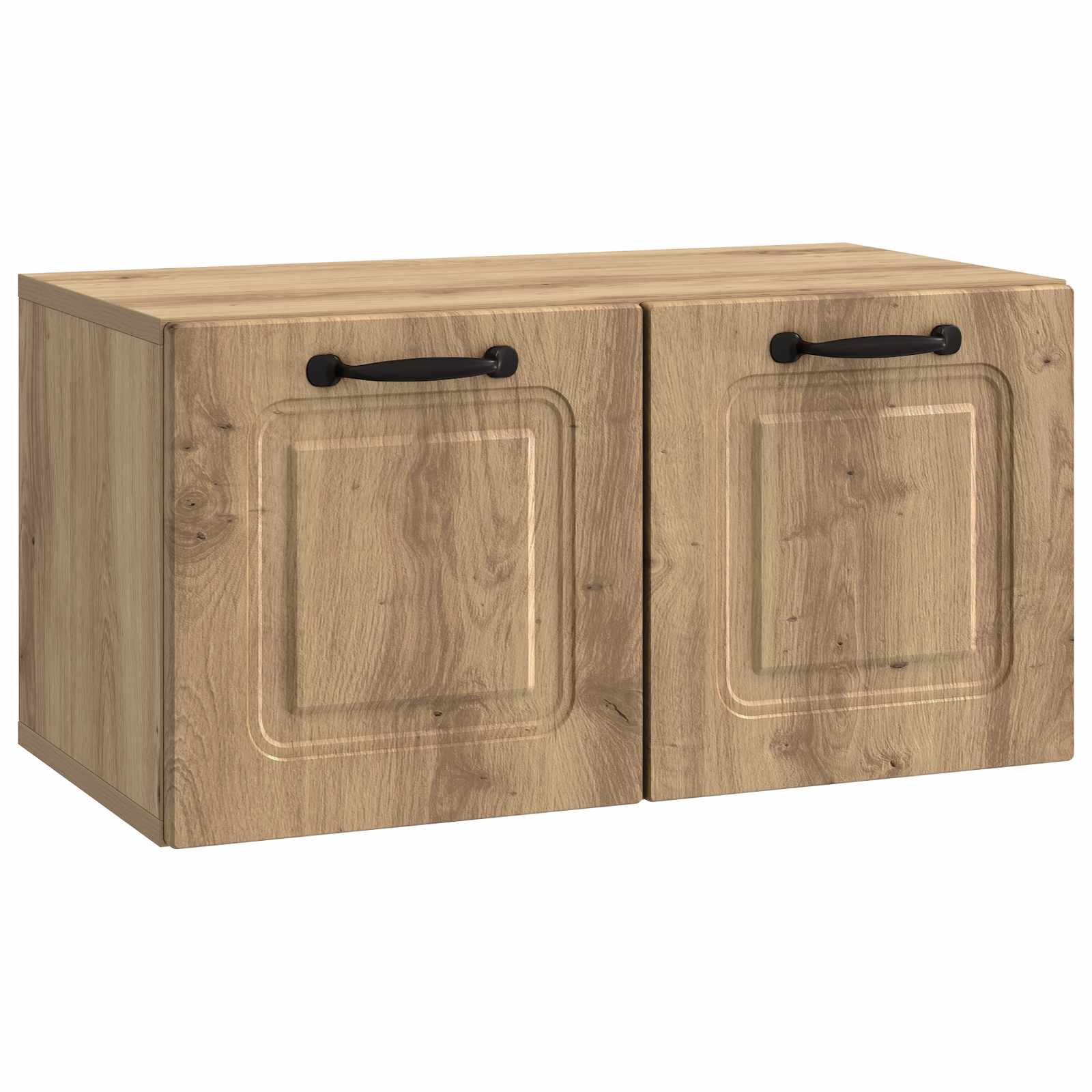 vidaXL Szafka RTV montowana na ścianie Dąb artisan 59,5 x 31 x 30 cm