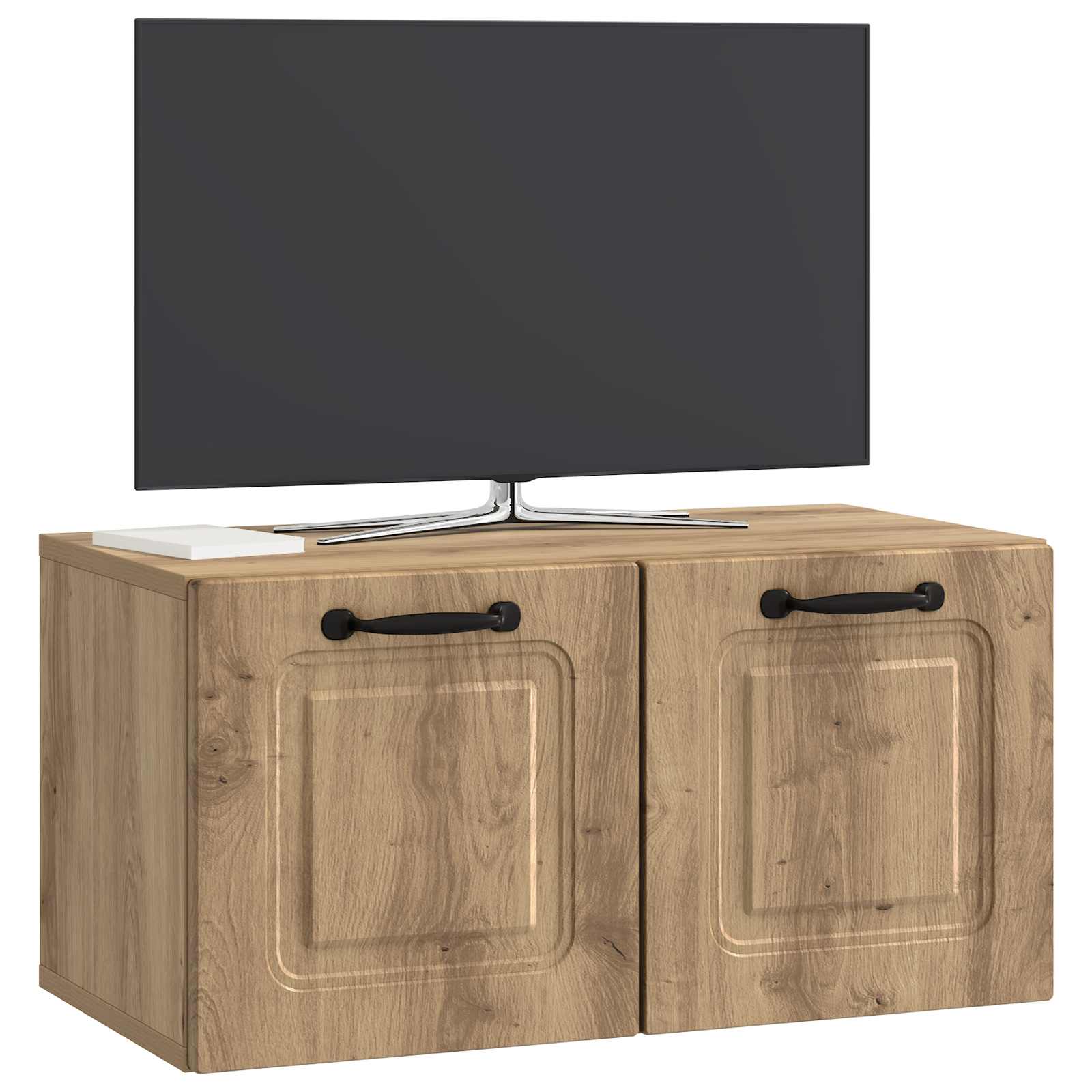 vidaXL Szafka RTV montowana na ścianie Dąb artisan 59,5 x 31 x 30 cm