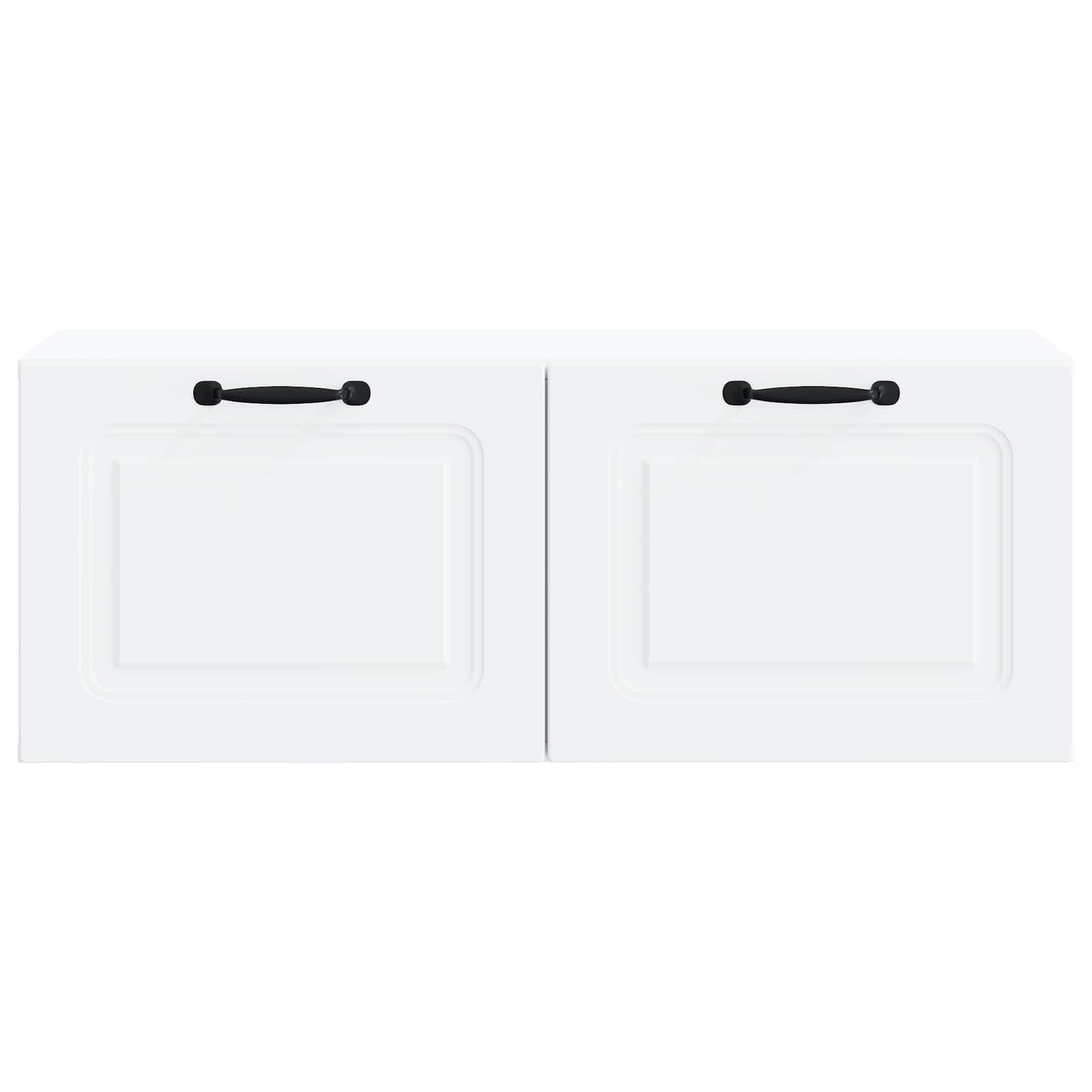 vidaXL Szafka RTV montowana na ścianie Biały 78,5 x 31 x 30 cm
