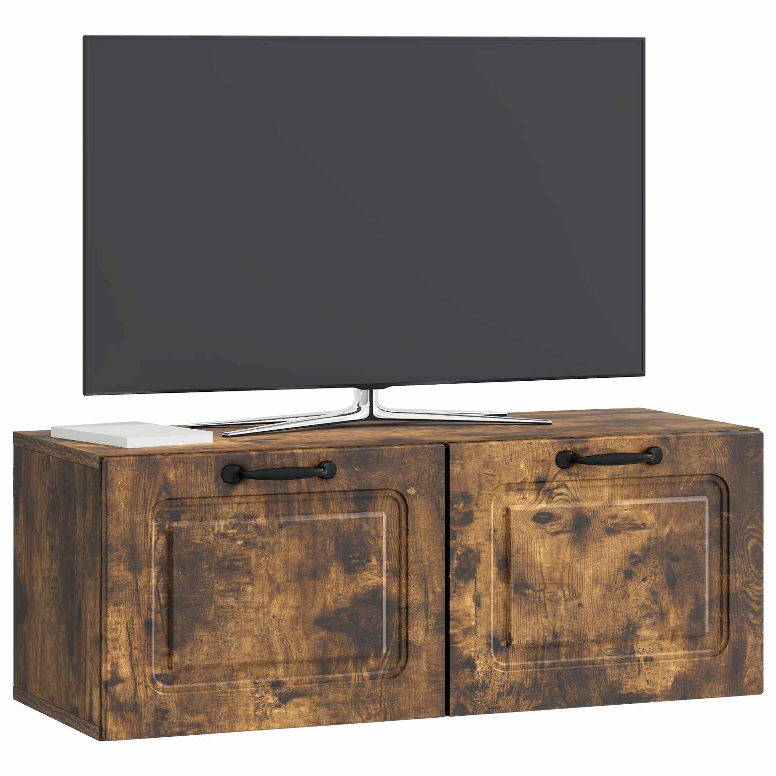 vidaXL Szafka RTV montowana na ścianie Dąb wędzony 78,5 x 31 x 30 cm