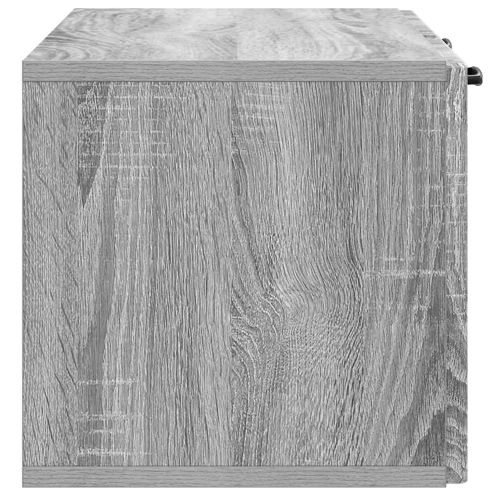 vidaXL Szafka RTV montowana na ścianie Szary Sonoma 78,5 x 31 x 30 cm