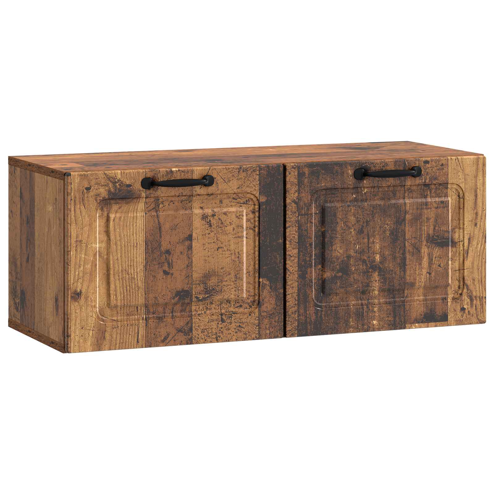 vidaXL Szafka RTV montowana na ścianie Stare drewno 78,5 x 31 x 30 cm