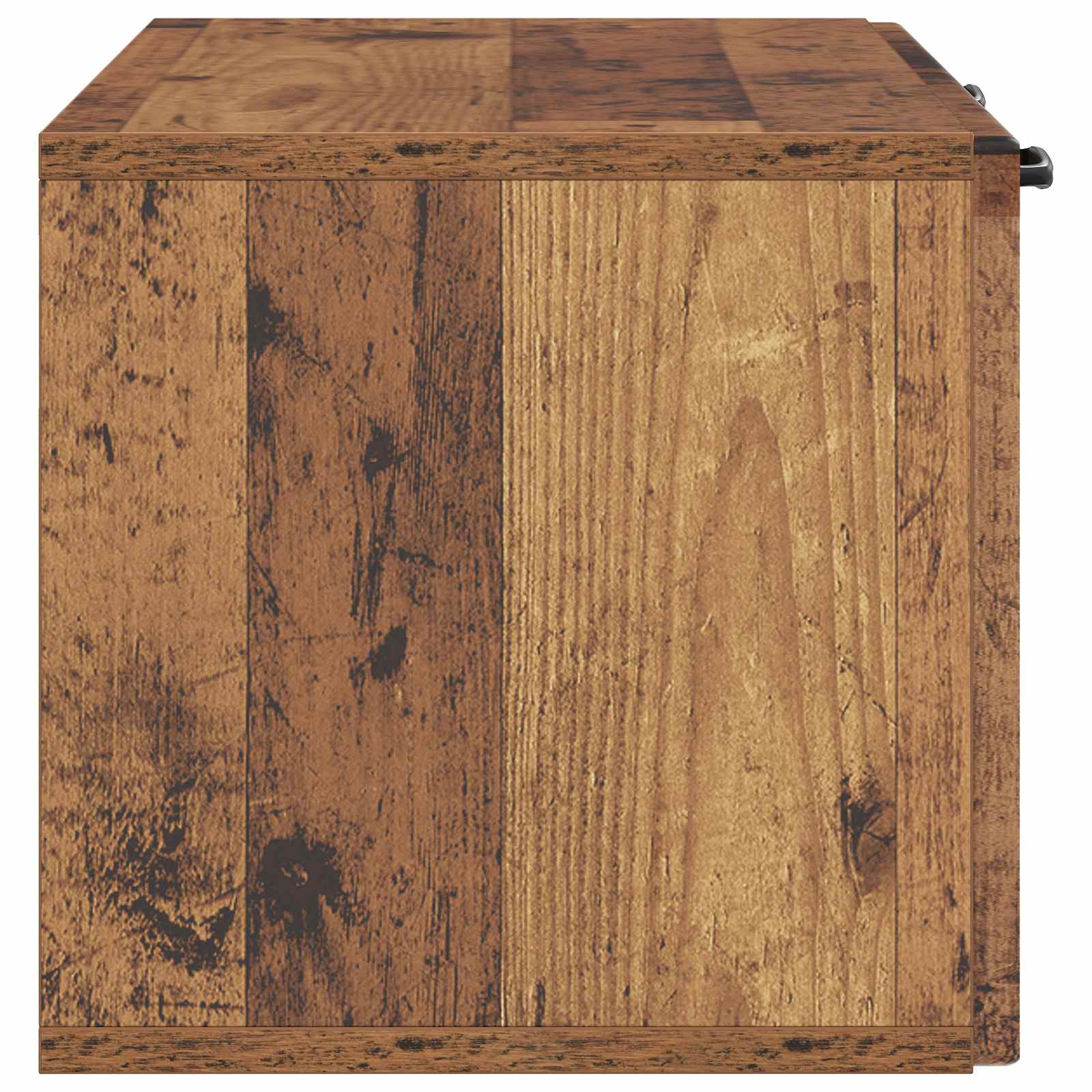 vidaXL Szafka RTV montowana na ścianie Stare drewno 78,5 x 31 x 30 cm