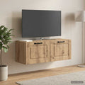 vidaXL Szafka RTV montowana na ścianie 78,5 x 31 x 30 cm Dąb artisan