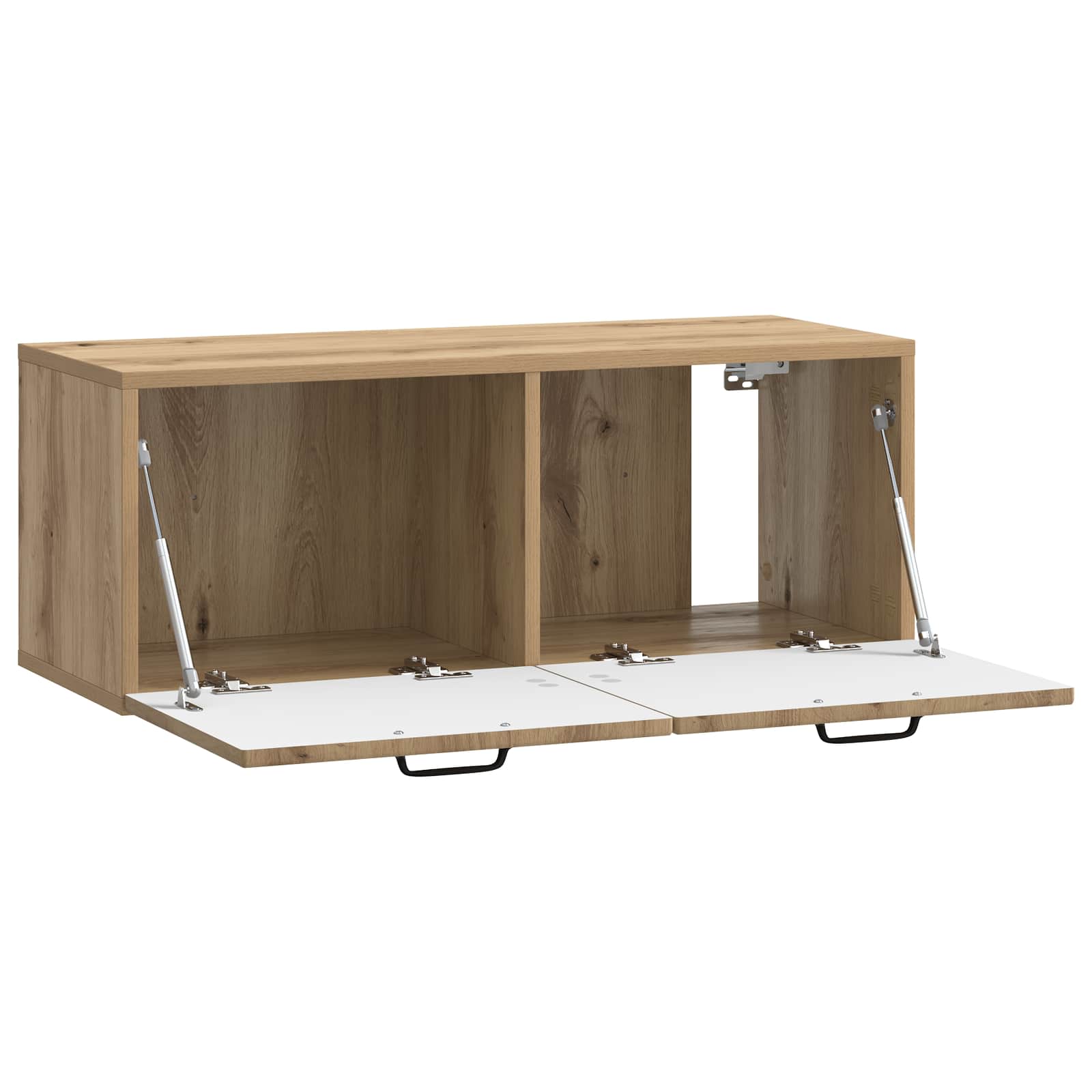 vidaXL Szafka RTV montowana na ścianie Dąb artisan 78,5 x 31 x 30 cm
