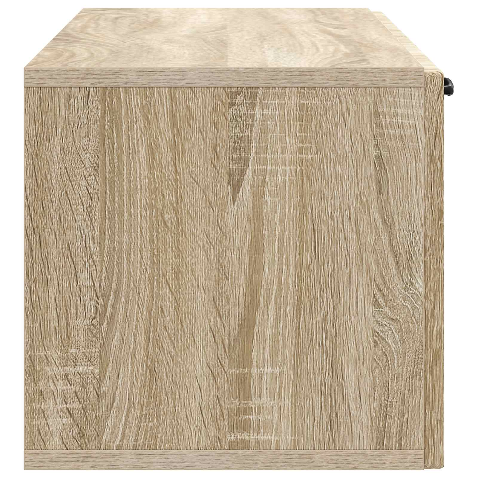 vidaXL Szafka RTV montowana na ścianie dąb Sonoma 98 x 31 x 30 cm