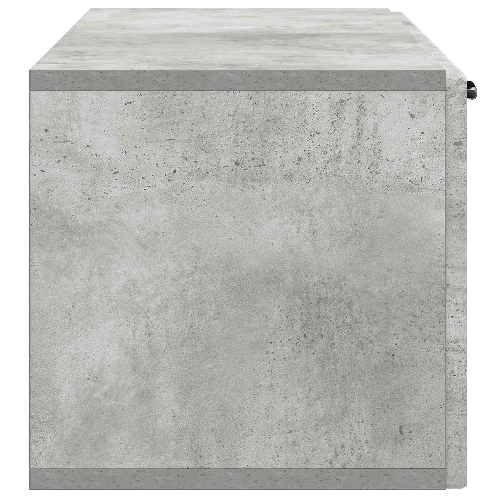 vidaXL Szafka RTV montowana na ścianie Betonowy szary 98 x 31 x 30 cm