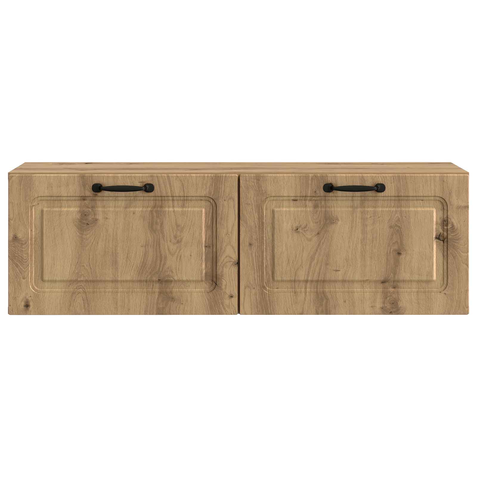 vidaXL Szafka RTV montowana na ścianie Dąb artisan 98 x 31 x 30 cm