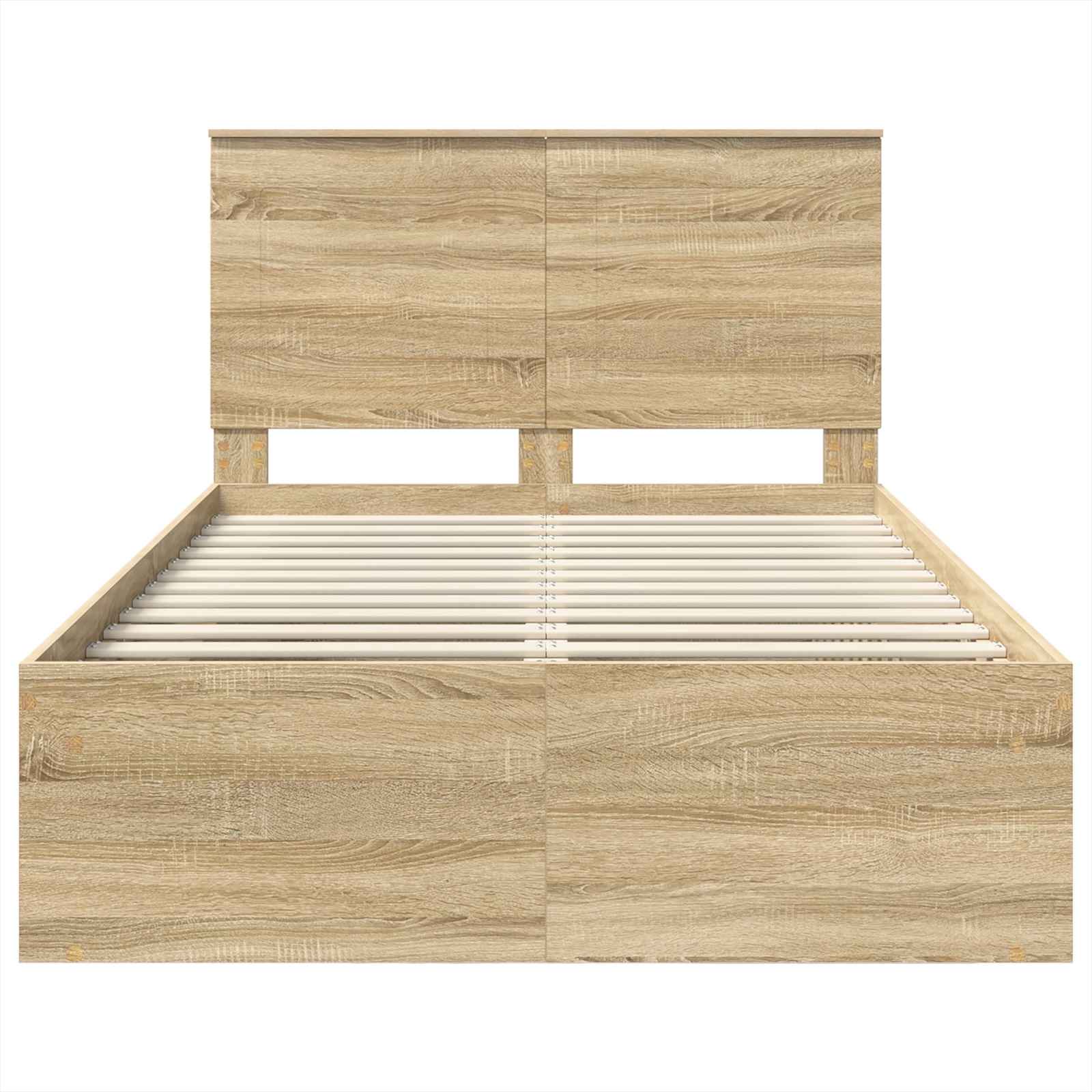 vidaXL Ramka łóżka Sonoma 120 x 200 cm Lite drewno sosnowe