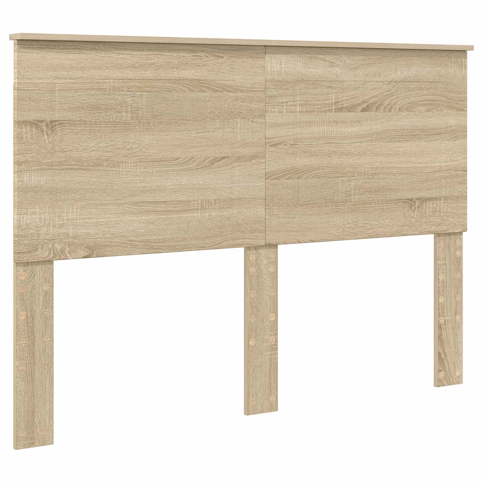 vidaXL Ramka łóżka Dąb Sonoma 150 x 200 cm Drewno inżynieryjne