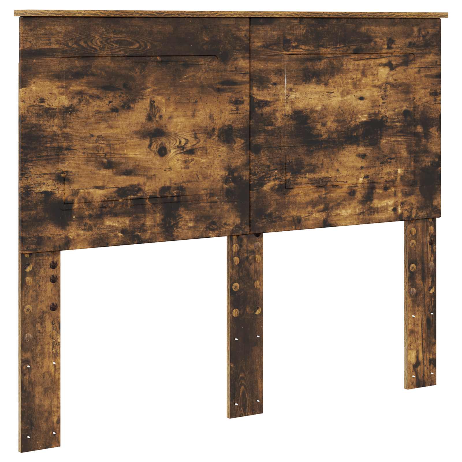 vidaXL Ramka łóżka Dąb wędzony 120 x 200 cm Drewno inżynieryjne
