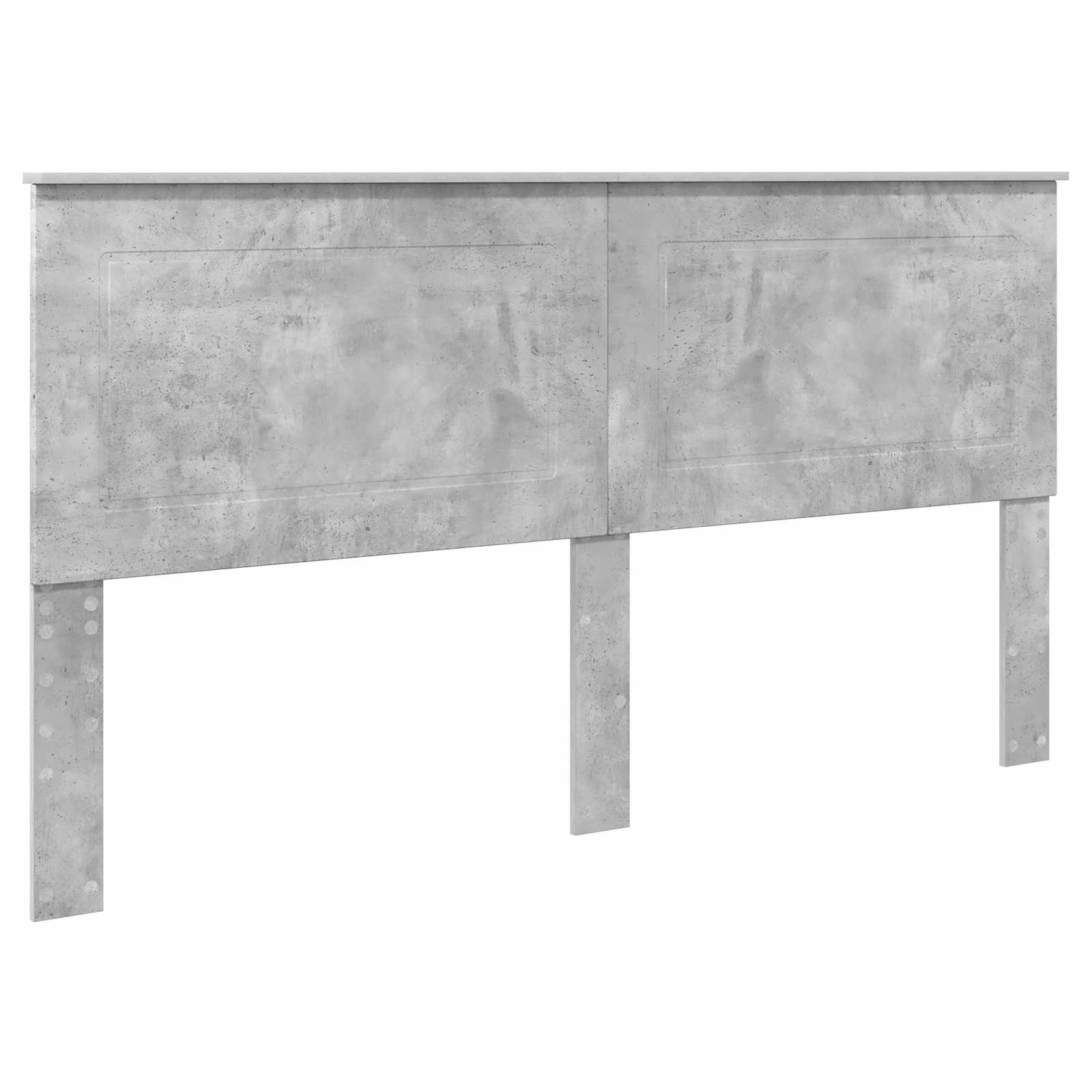 vidaXL Ramka łóżka Betonowy szary 180 x 200 cm Materiał drewnopochodny