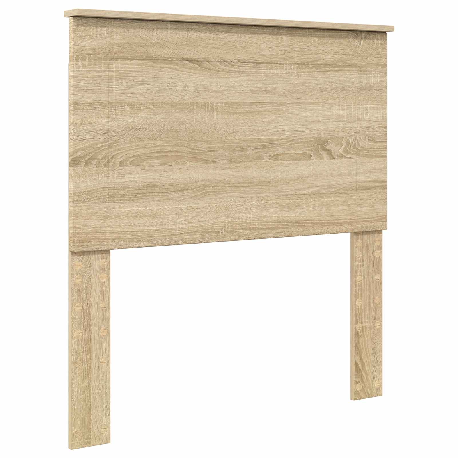 vidaXL Ramka łóżka Dąb Sonoma 90 x 190 cm Materiał drewnopochodny