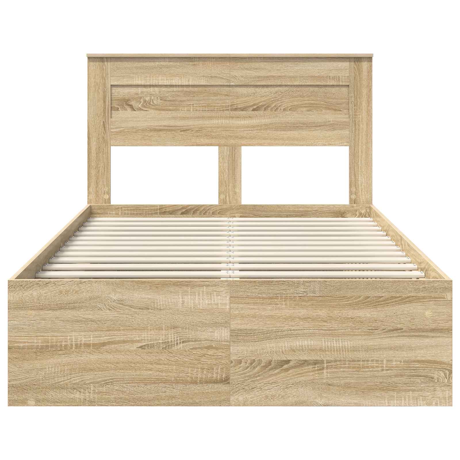 vidaXL Ramka łóżka Sonoma 120 x 190 cm Lite drewno sosnowe
