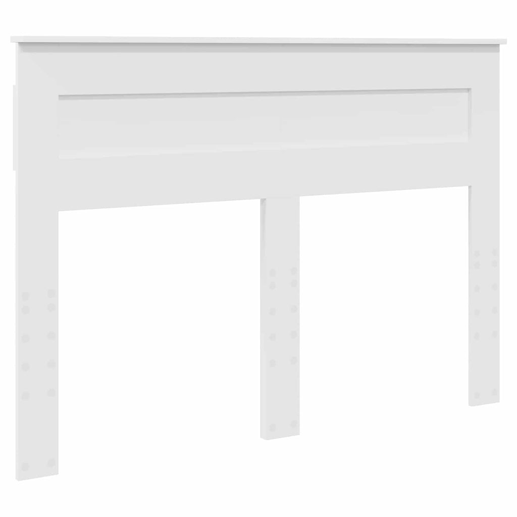vidaXL Ramka łóżka Biały 160 x 200 cm Materiał drewnopochodny