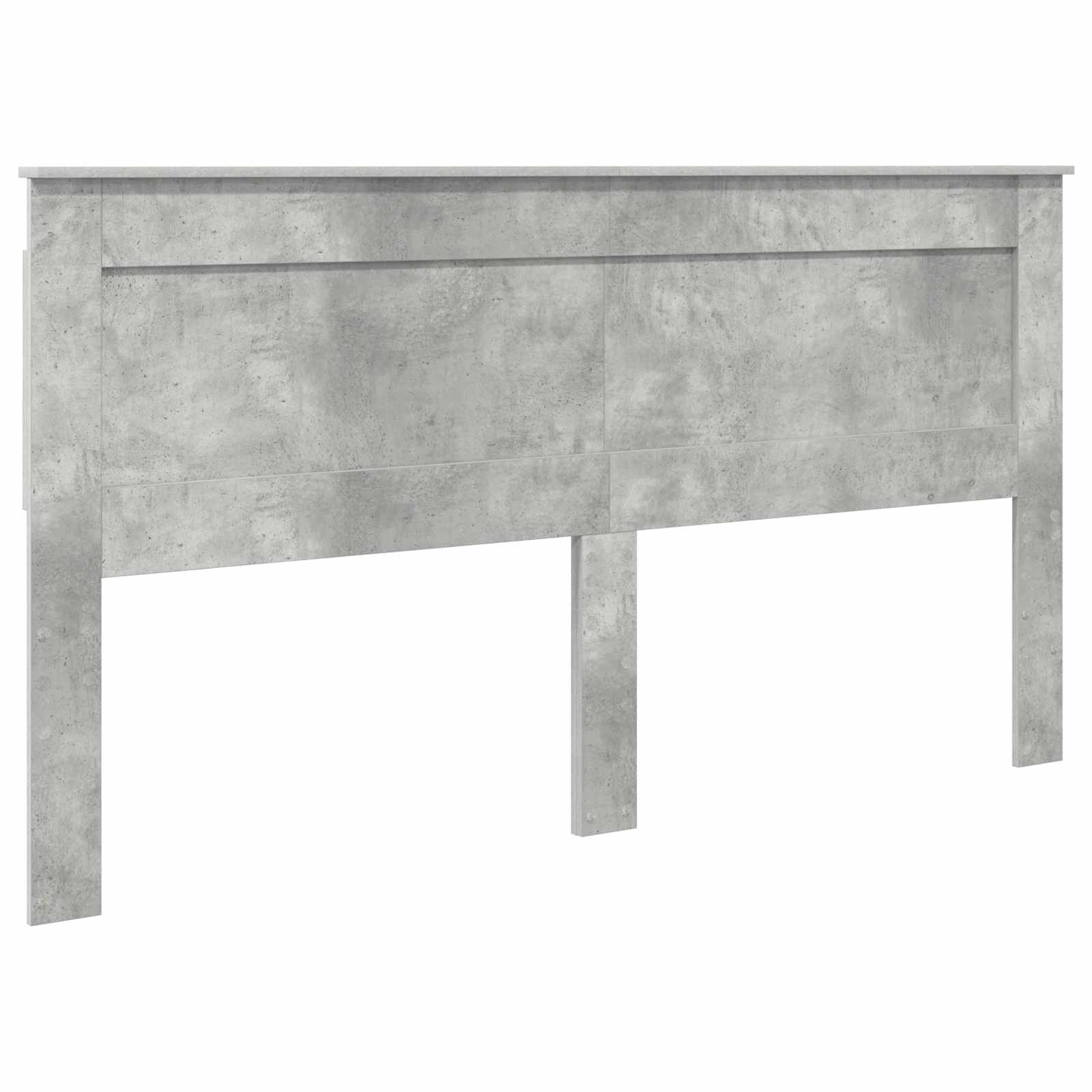 vidaXL Ramka łóżka Betonowy 180 x 200 cm Lite drewno sosnowe