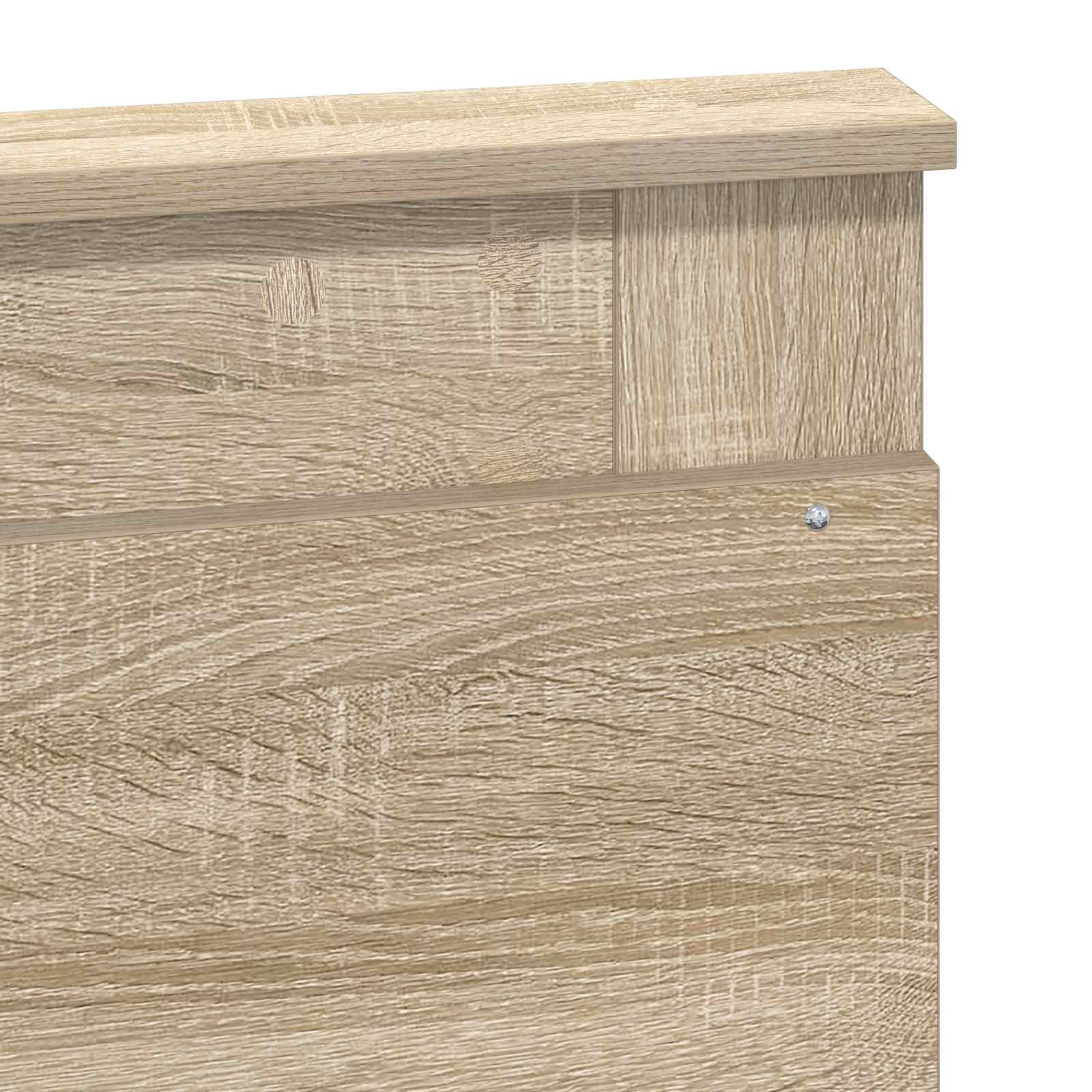 vidaXL Ramka łóżka Sonoma 120 x 190 cm Lite drewno sosnowe