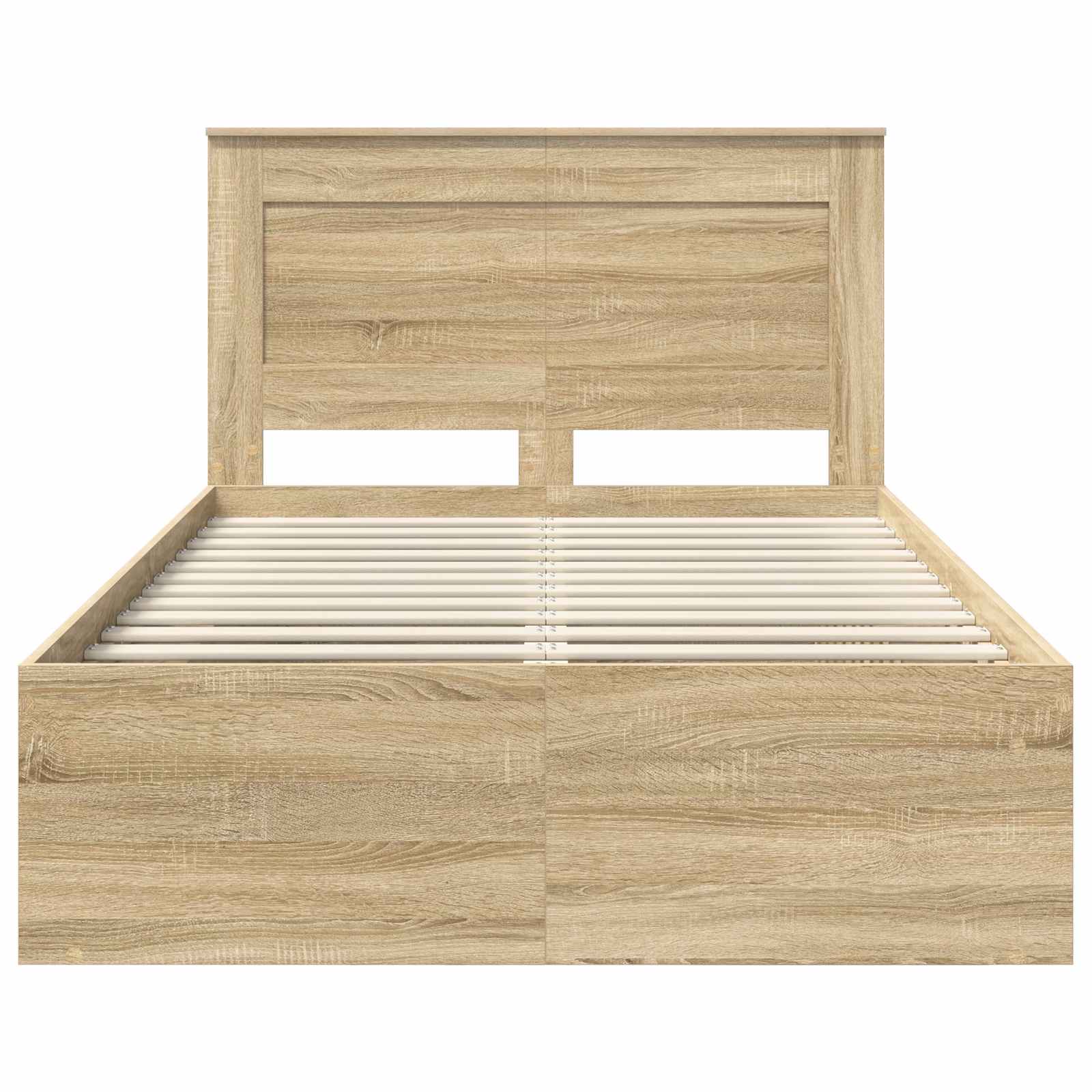 vidaXL Ramka łóżka Sonoma 120 x 200 cm Lite drewno sosnowe
