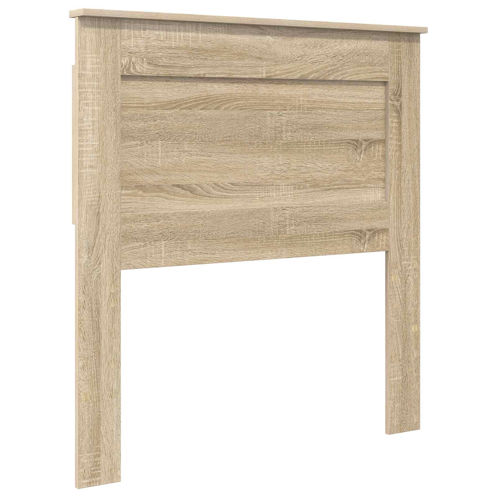 vidaXL Ramka łóżka Dąb Sonoma 75 x 190 cm Drewno inżynieryjne