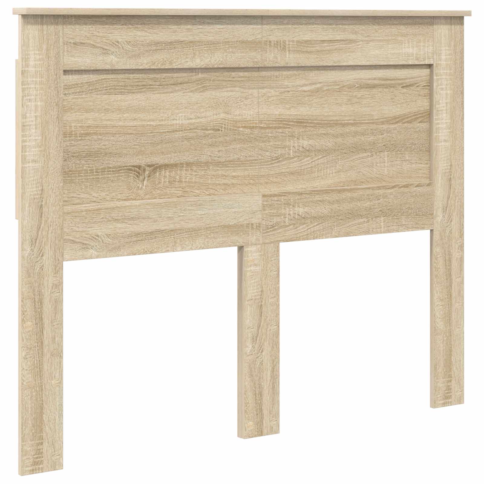 vidaXL Ramka łóżka Dąb Sonoma 120 x 200 cm Materiał drewnopochodny