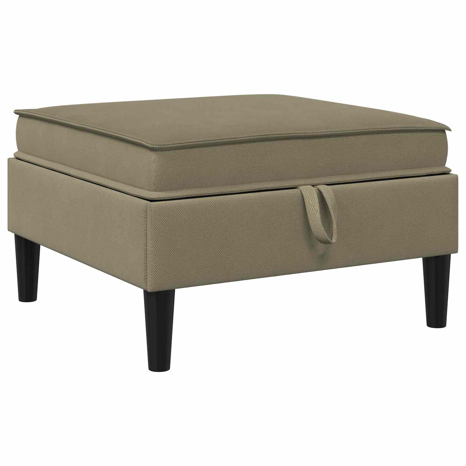 vidaXL Zestaw mebli do salonu 5 pcs Khaki tkanina