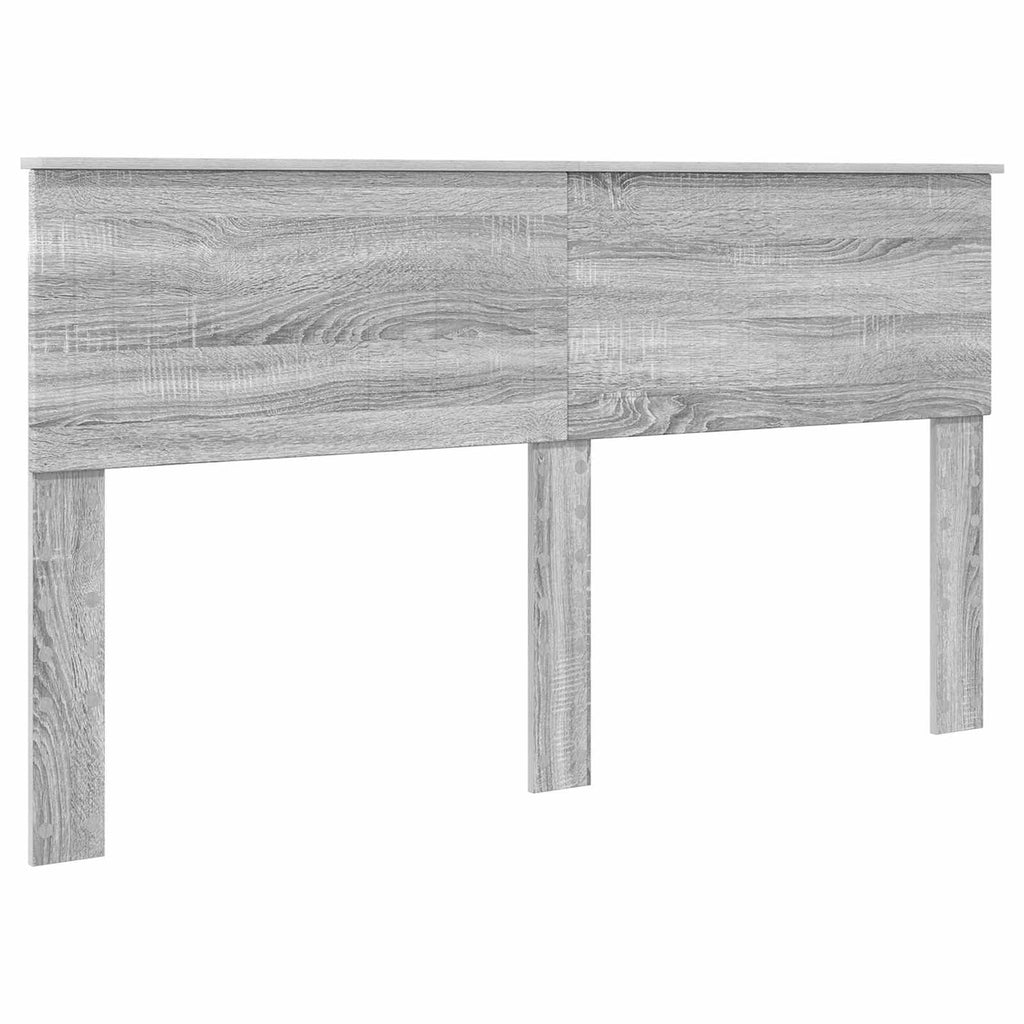 vidaXL Ramka łóżka Szary Sonoma 160 x 200 cm Lite drewno sosnowe
